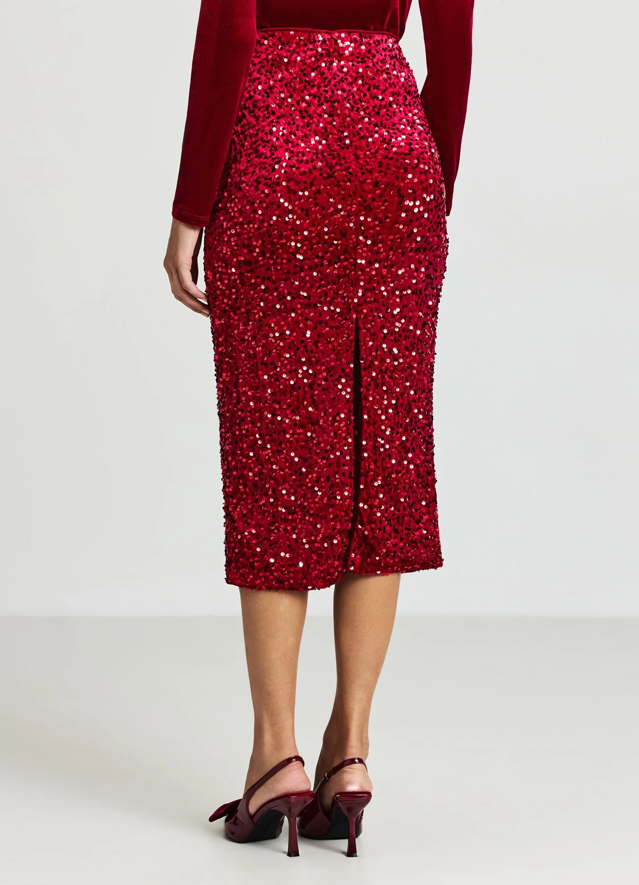 Longuette ciniglia con paillettes - Image 3