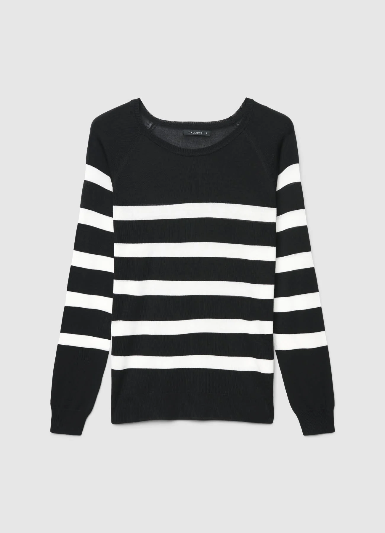 Maglia a righe maniche raglan - Image 6