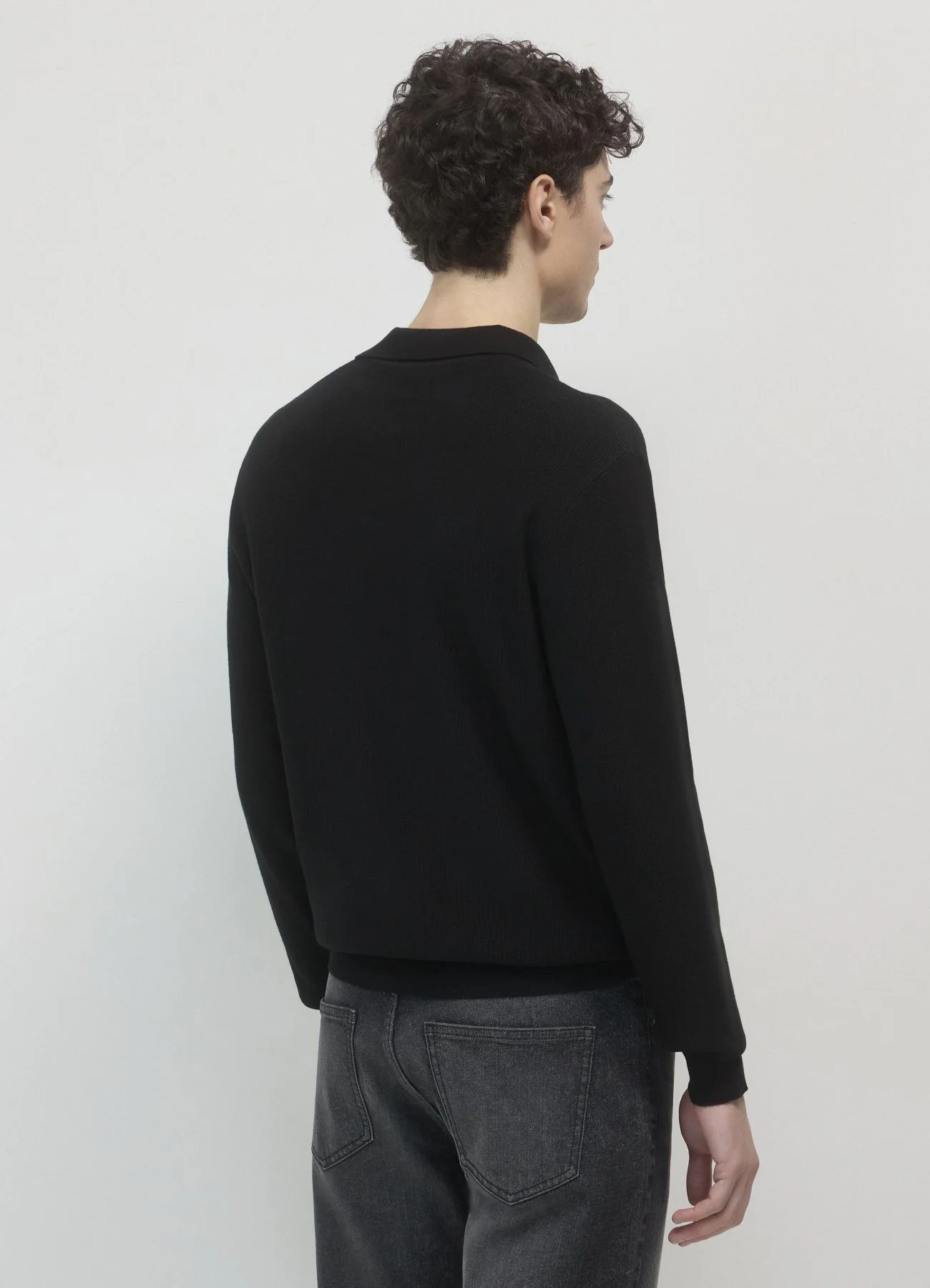 Maglia colletto a camicia