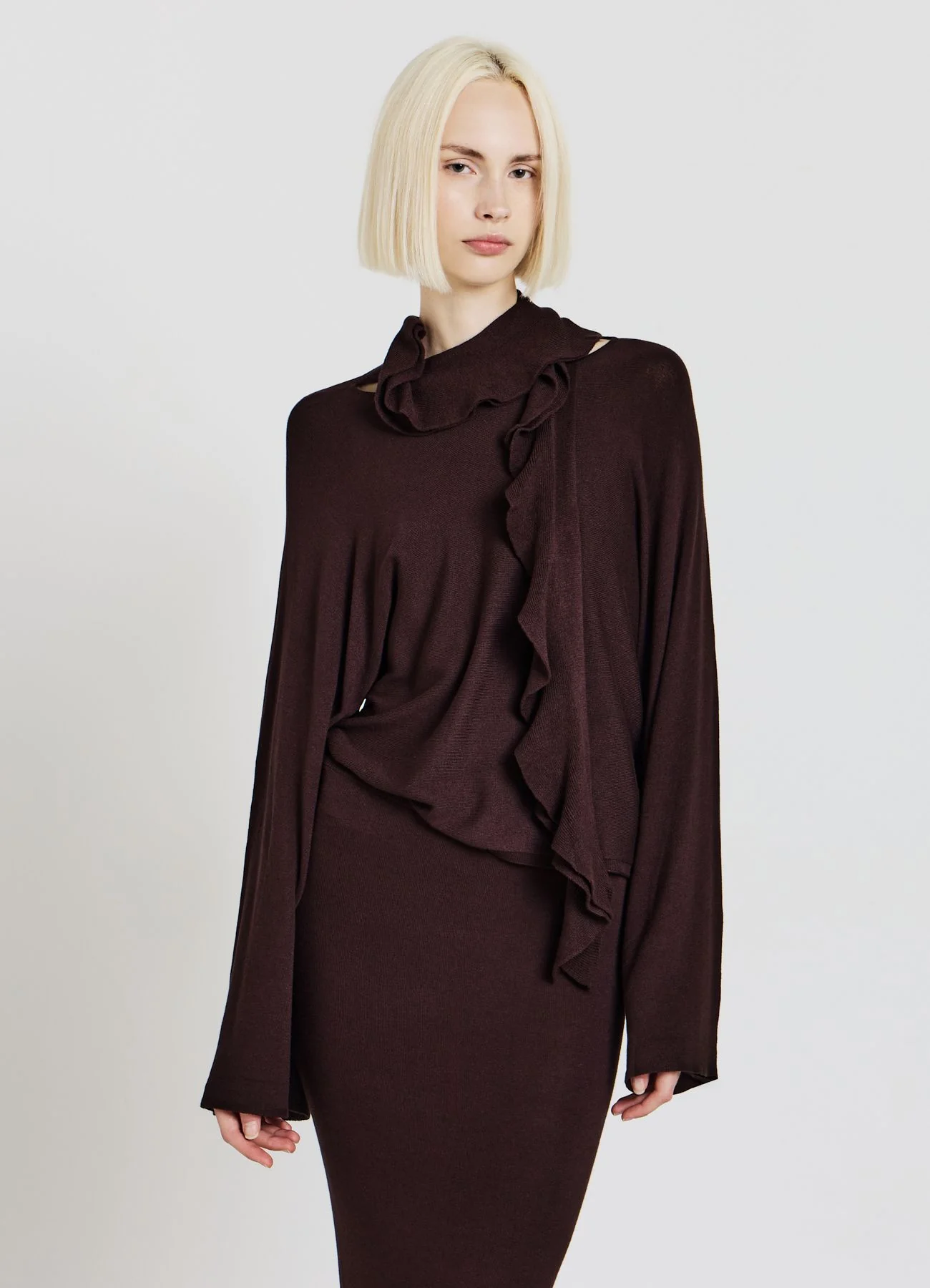 Maglia con rouches - Image 3