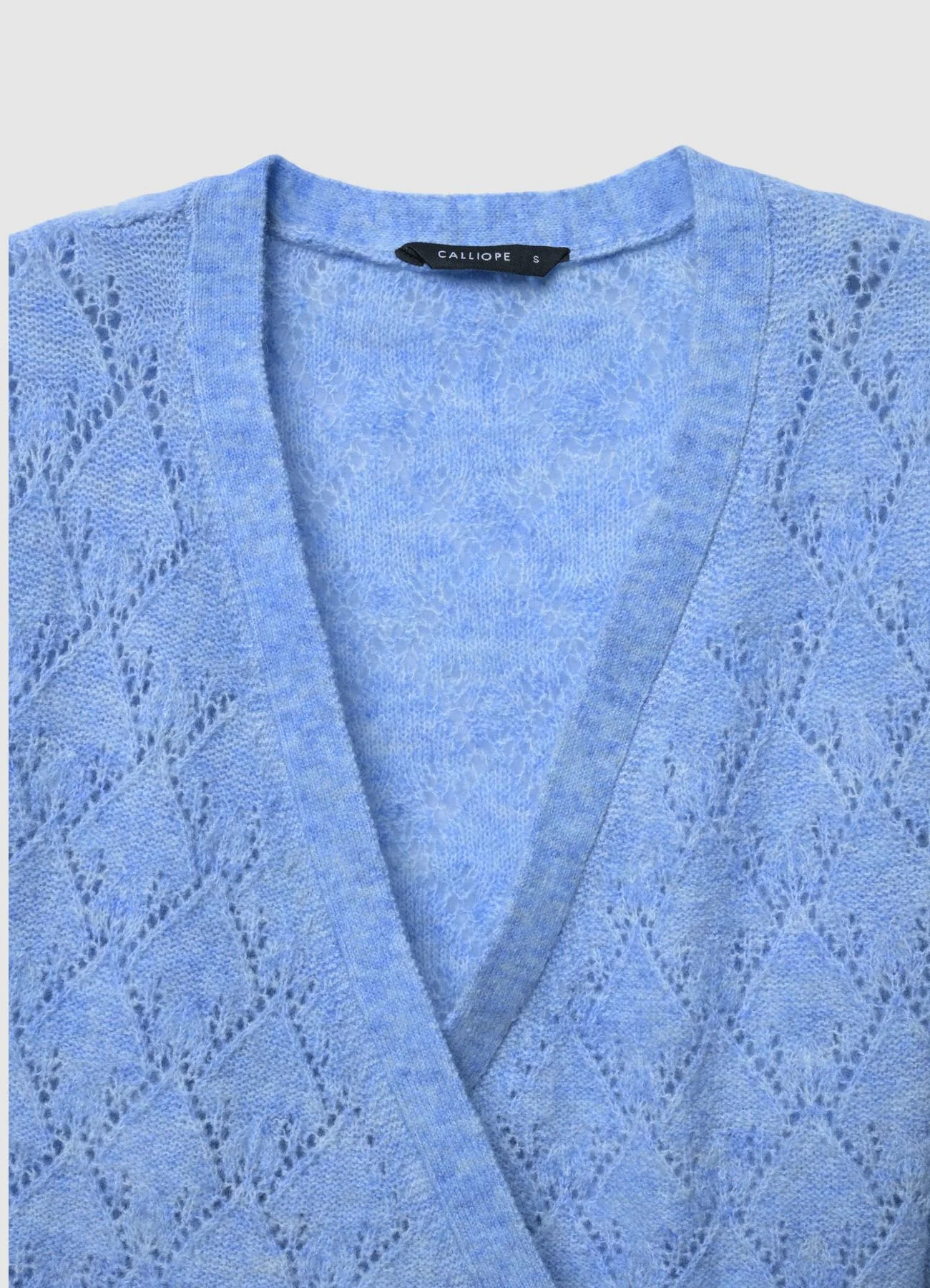 Maglia con scollo a V e nodo - Image 6