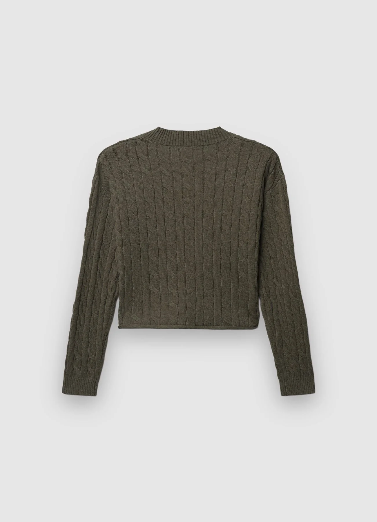 Maglia crop con trecce - Image 5