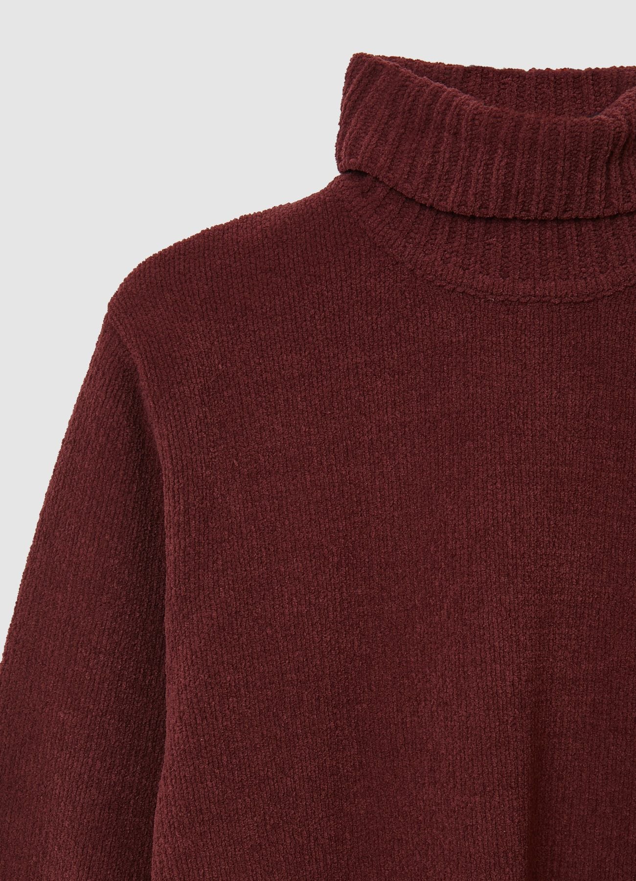 Maglia dolcevita in ciniglia - Image 4