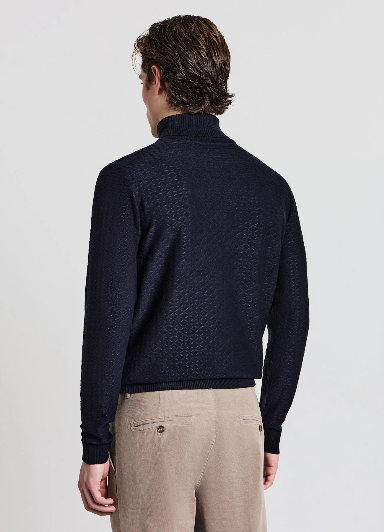 Maglia dolcevita lavorata - Image 2