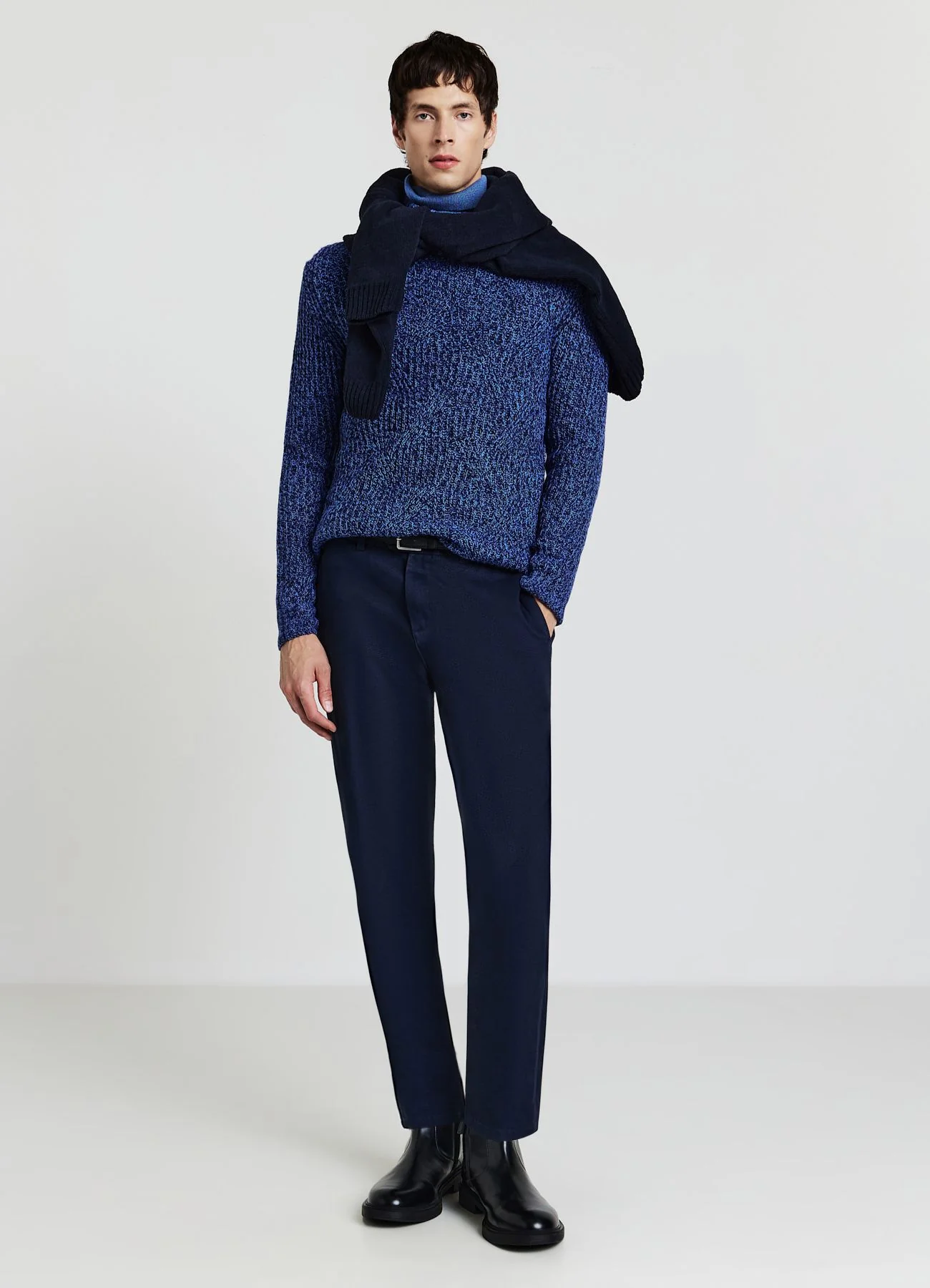 Maglia dolcevita melange - Image 2