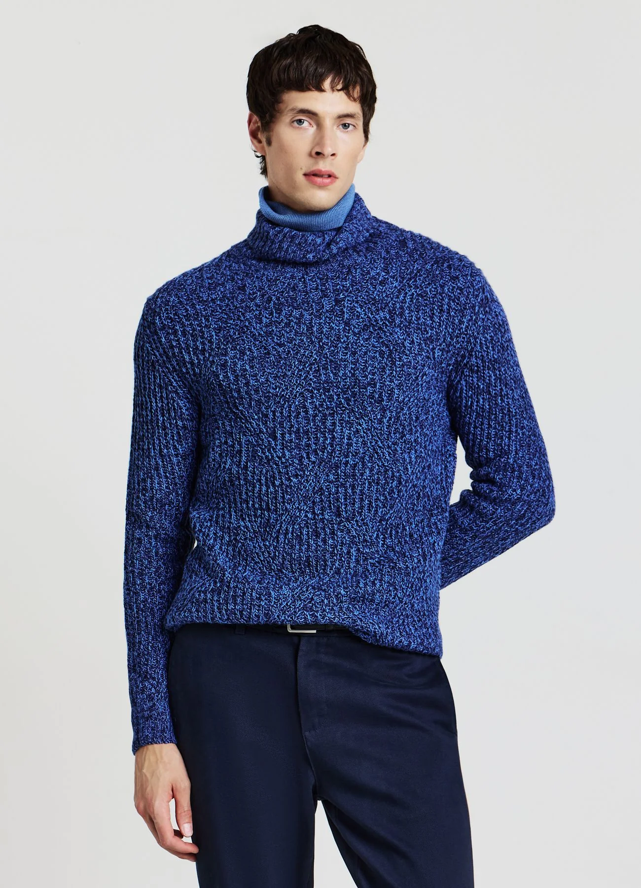 Maglia dolcevita melange - Image 3