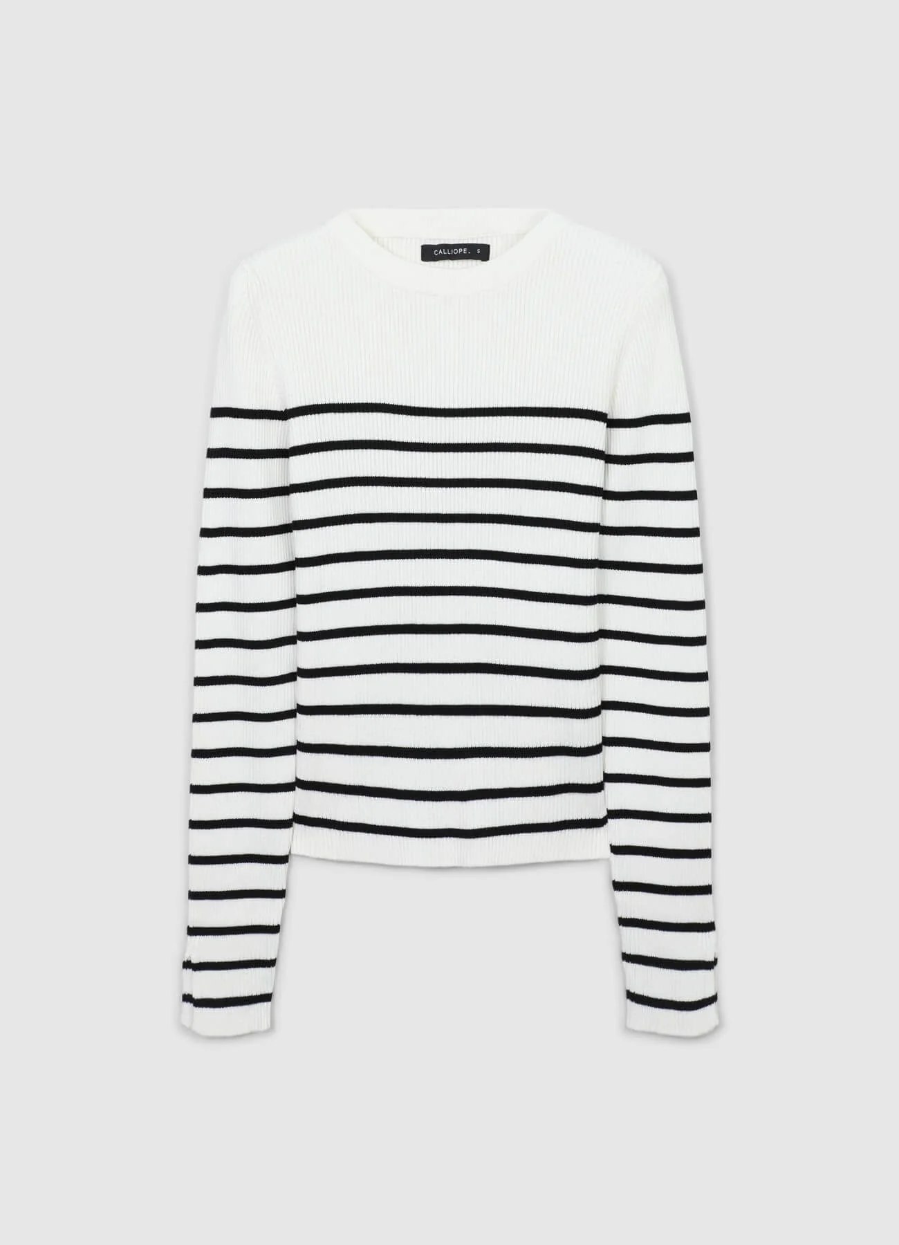 Maglia  girocollo a righe - Image 5