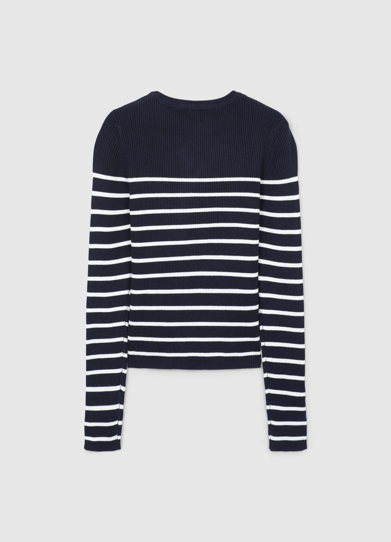 Maglia girocollo a righe - Image 5