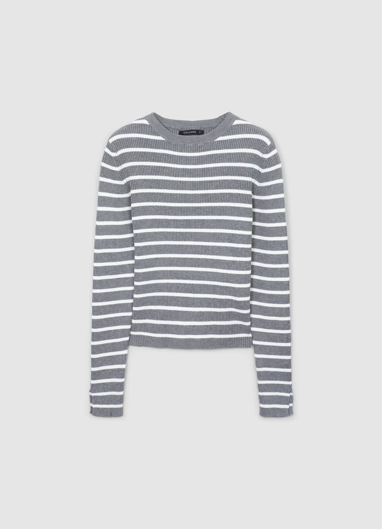 Maglia  girocollo a righe - Image 4