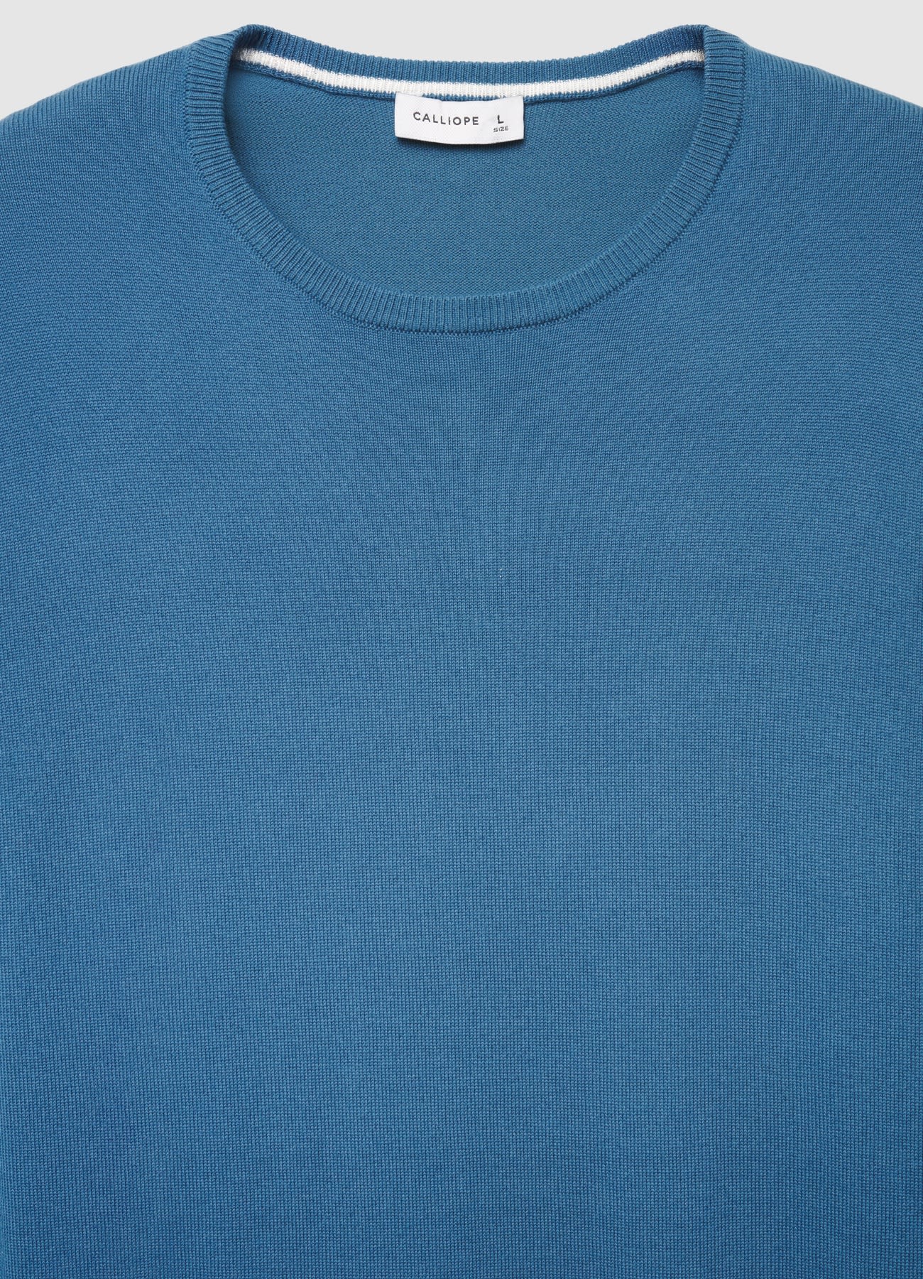 Maglia girocollo a tinta unita - Image 6