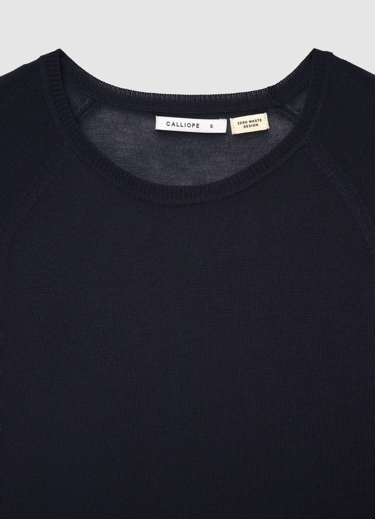 Maglia girocollo a tinta unita - Image 5
