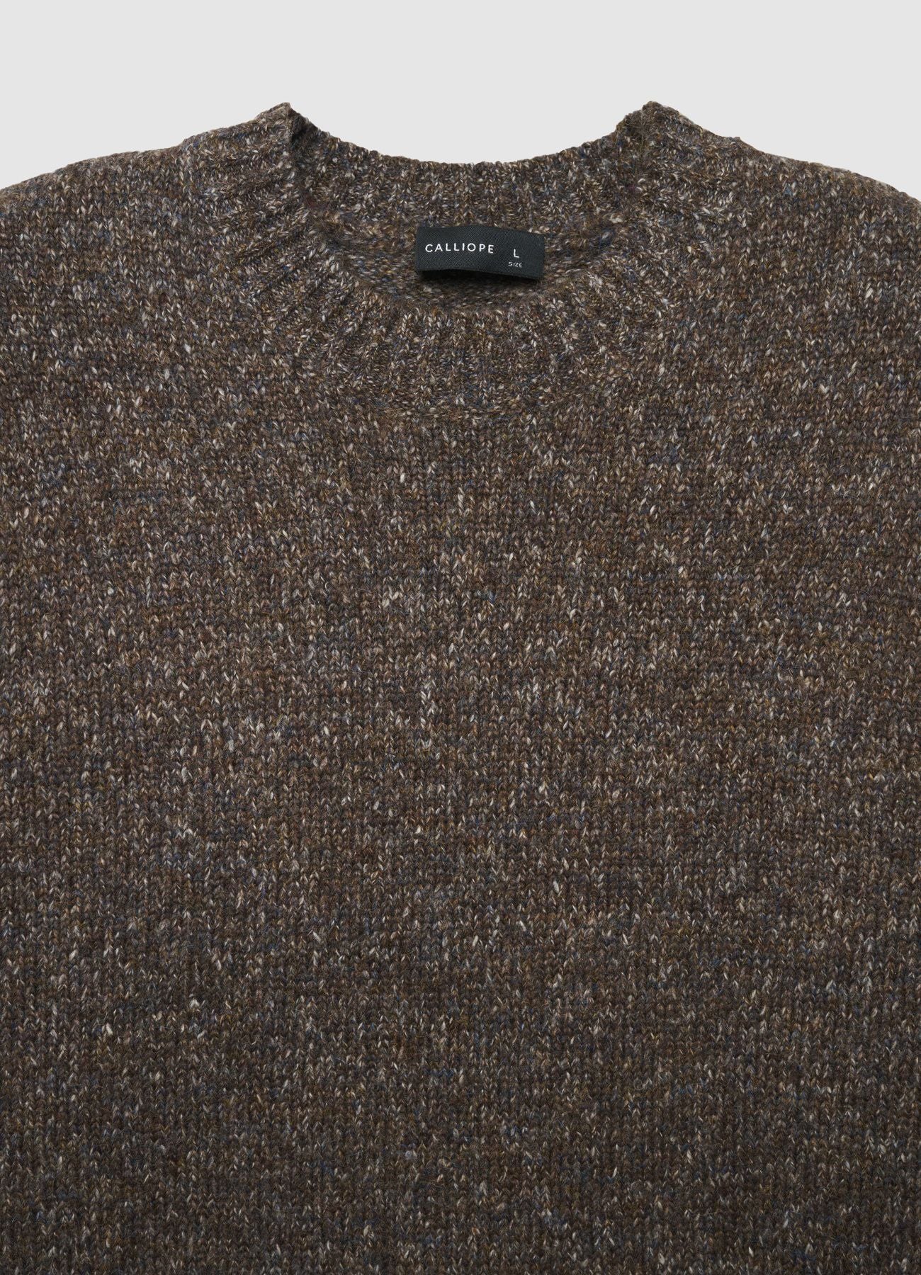 Maglia girocollo a tinta unita - Image 6