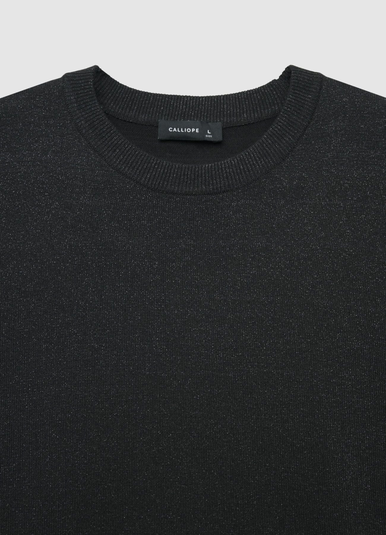 Maglia girocollo effetto luccicante - Image 6