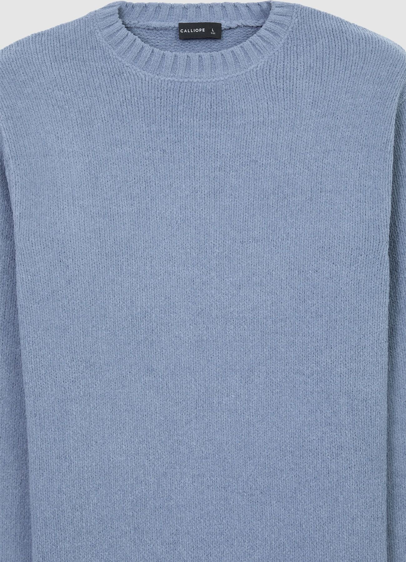 Maglia girocollo in ciniglia - Image 6