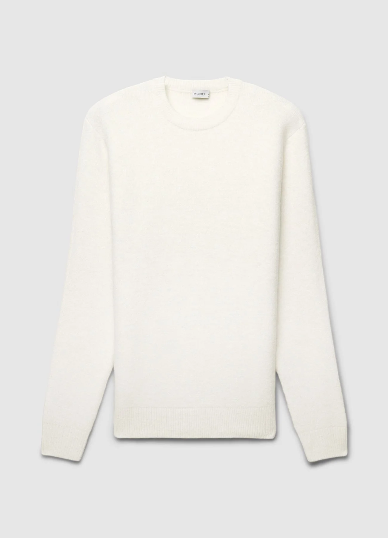 Maglia girocollo in maglia pelosa - Image 6