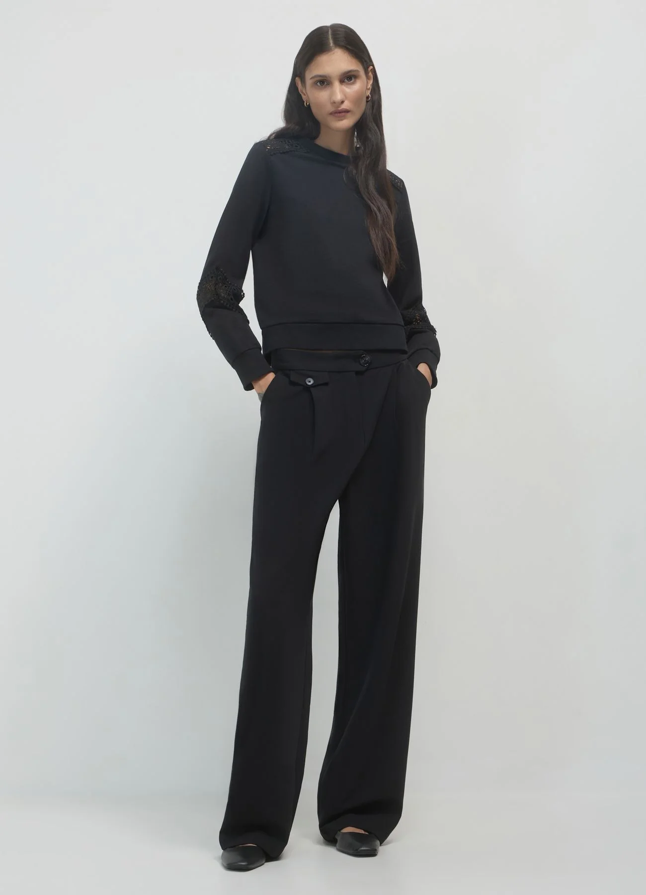 Maglia girocollo passamanerie - Image 3