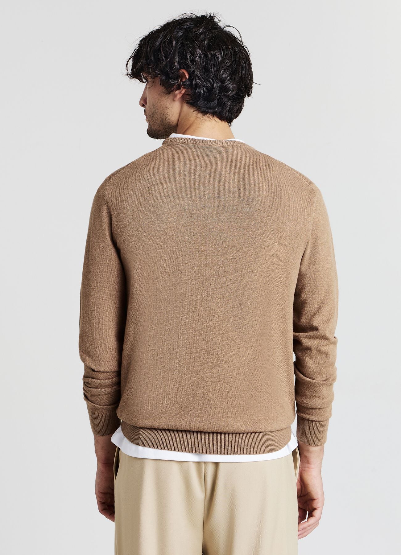 Maglia girocollo tinta unita - Image 3