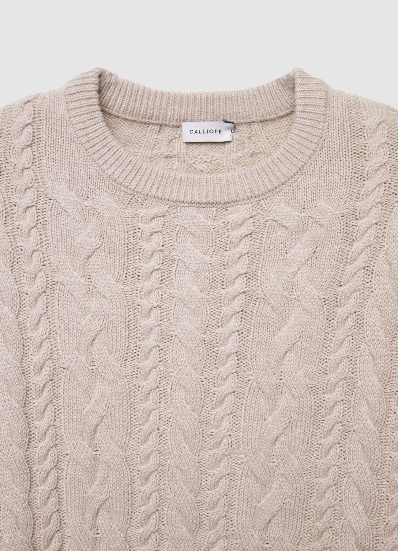 Maglia girocollo trecce - Image 5