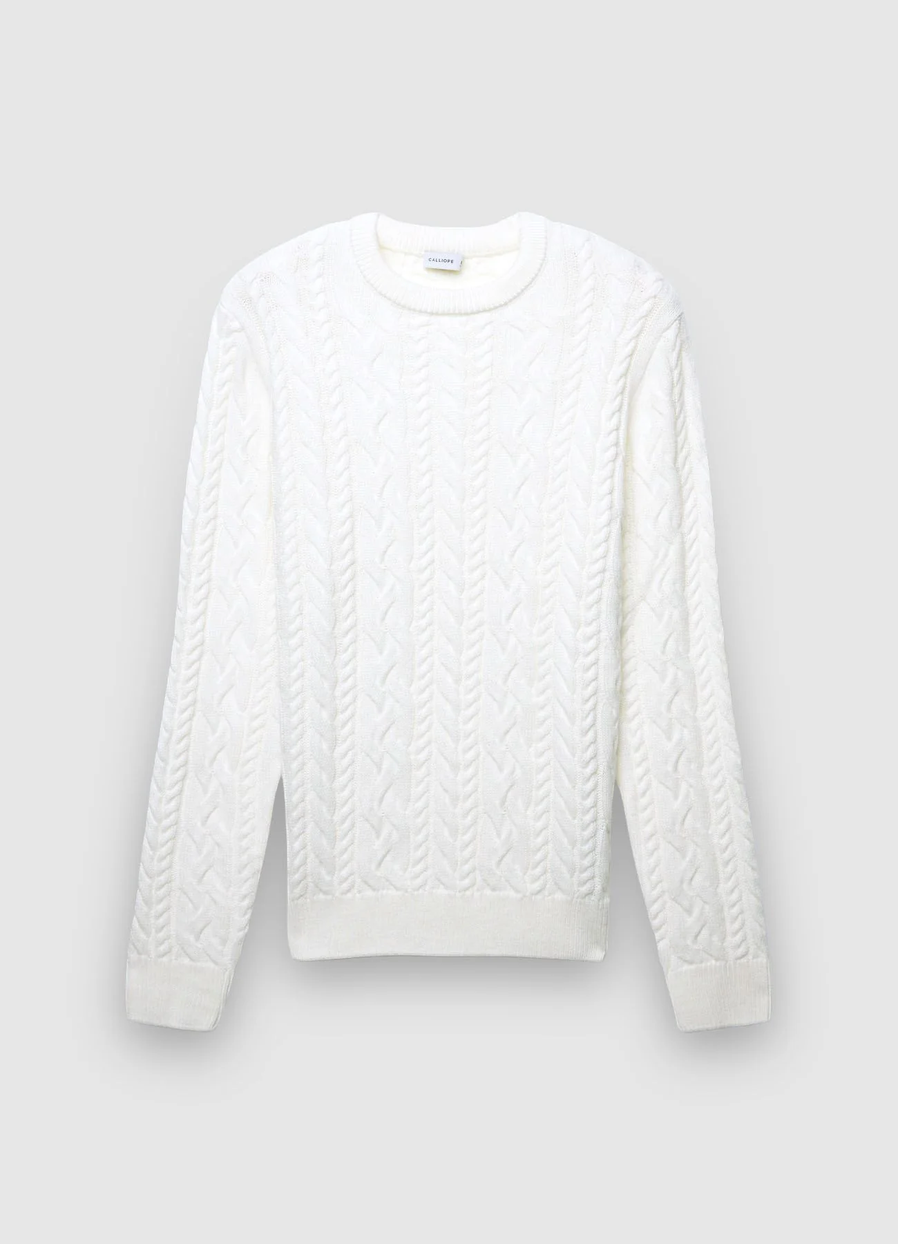 Maglia girocollo trecce - Image 4