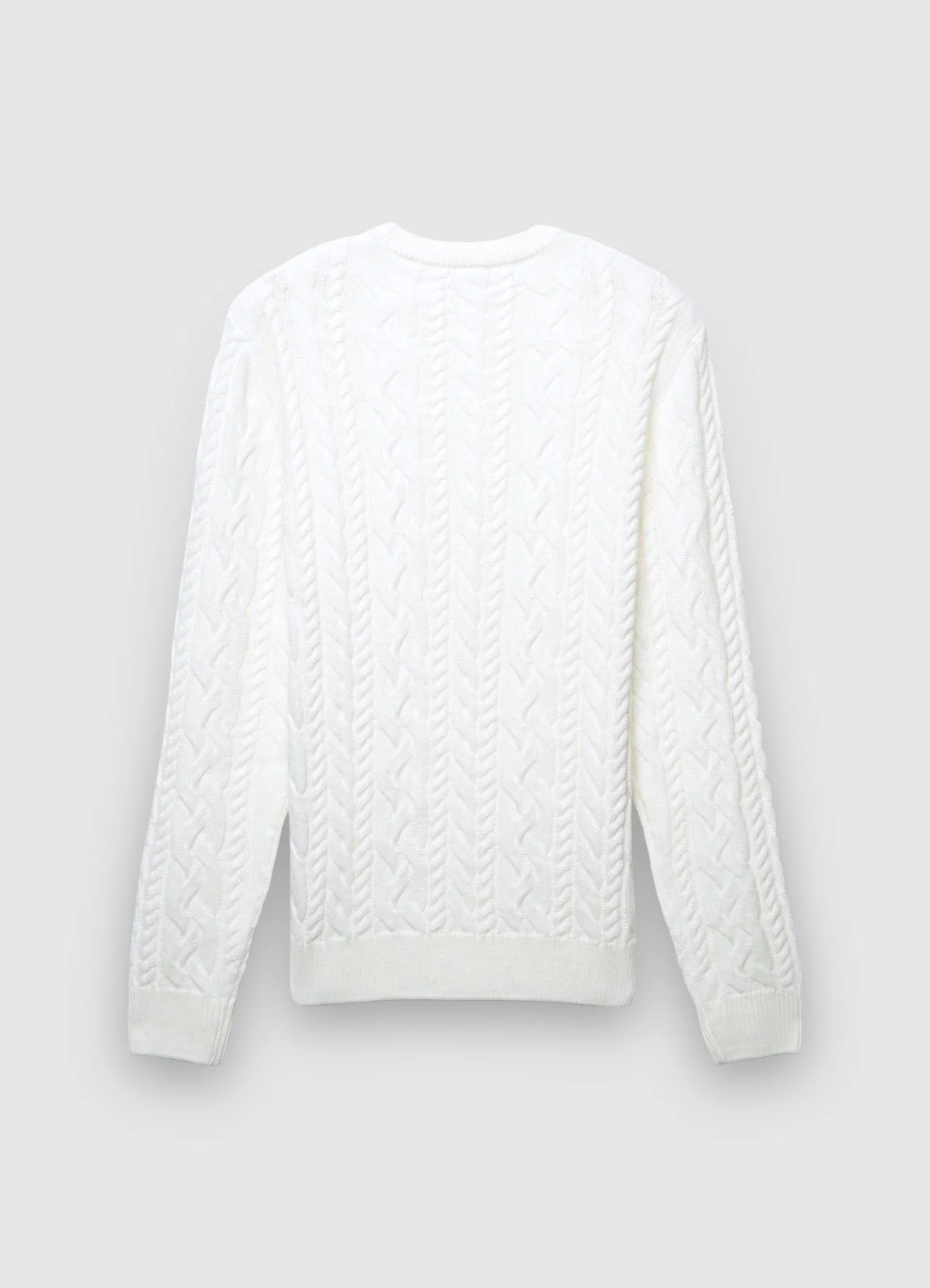 Maglia girocollo trecce - Image 5