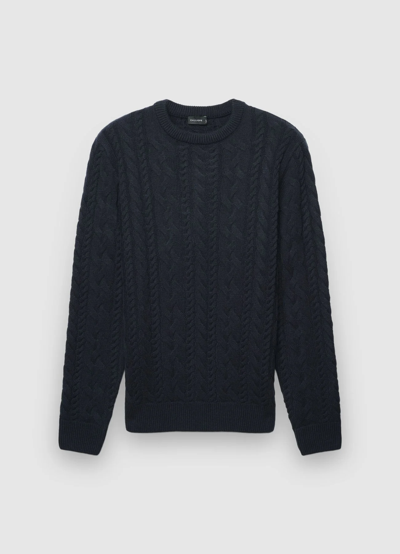 Maglia girocollo trecce - Image 7