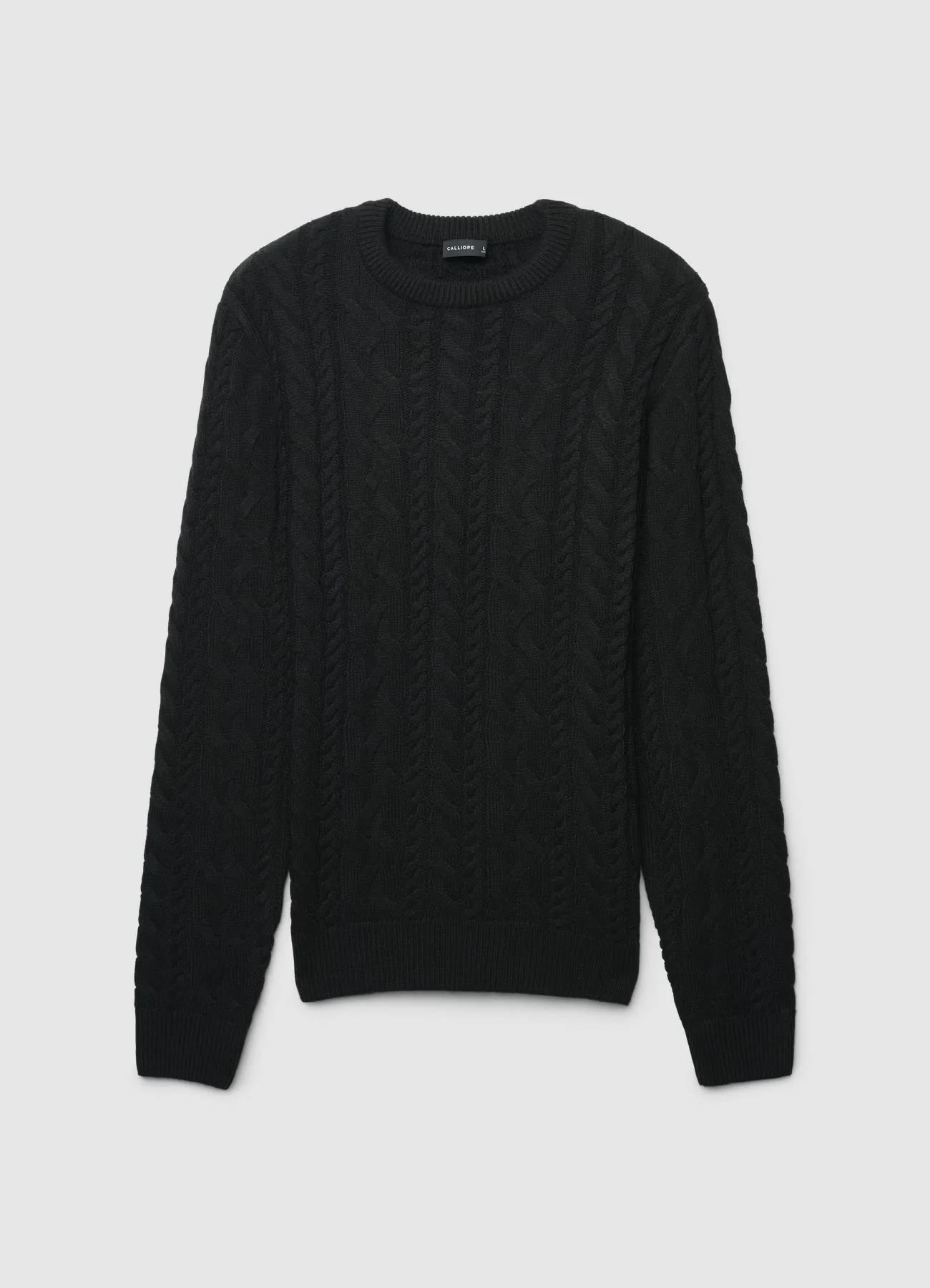 Maglia girocollo trecce - Image 4