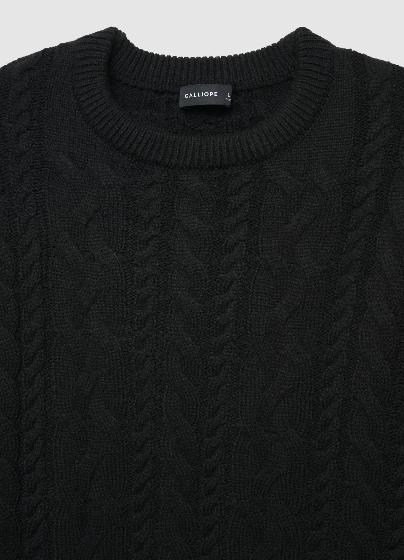 Maglia girocollo trecce - Image 5