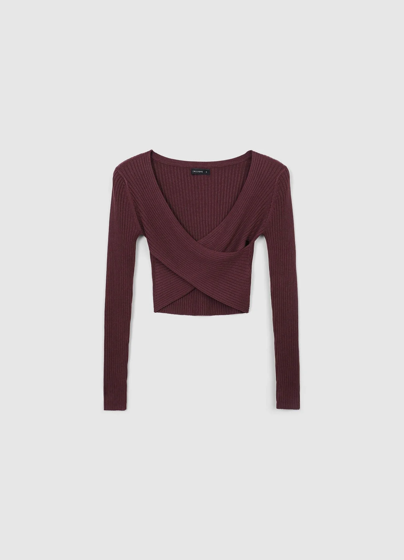 Maglia incrociata a costine - Image 6