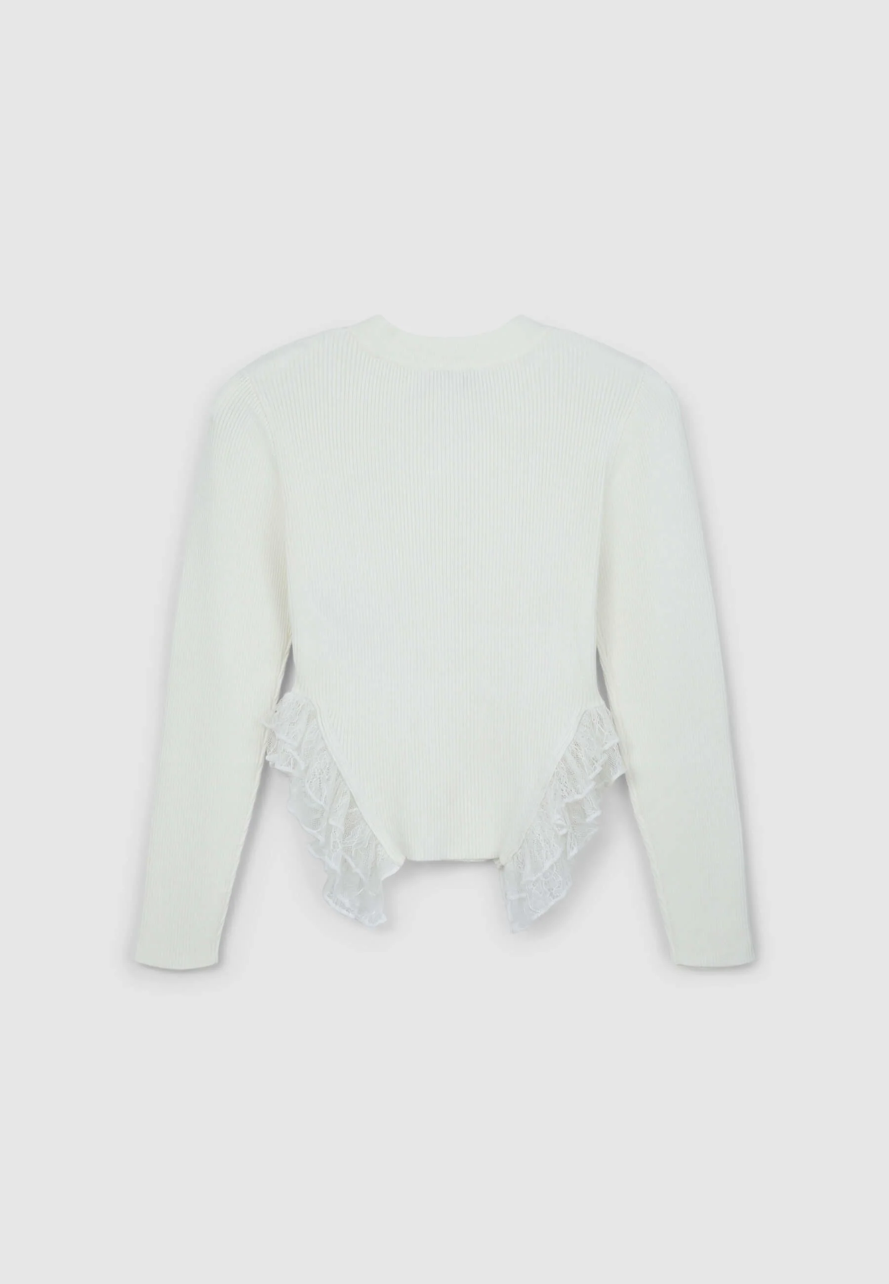 Maglia inserti frill pizzo - Image 6