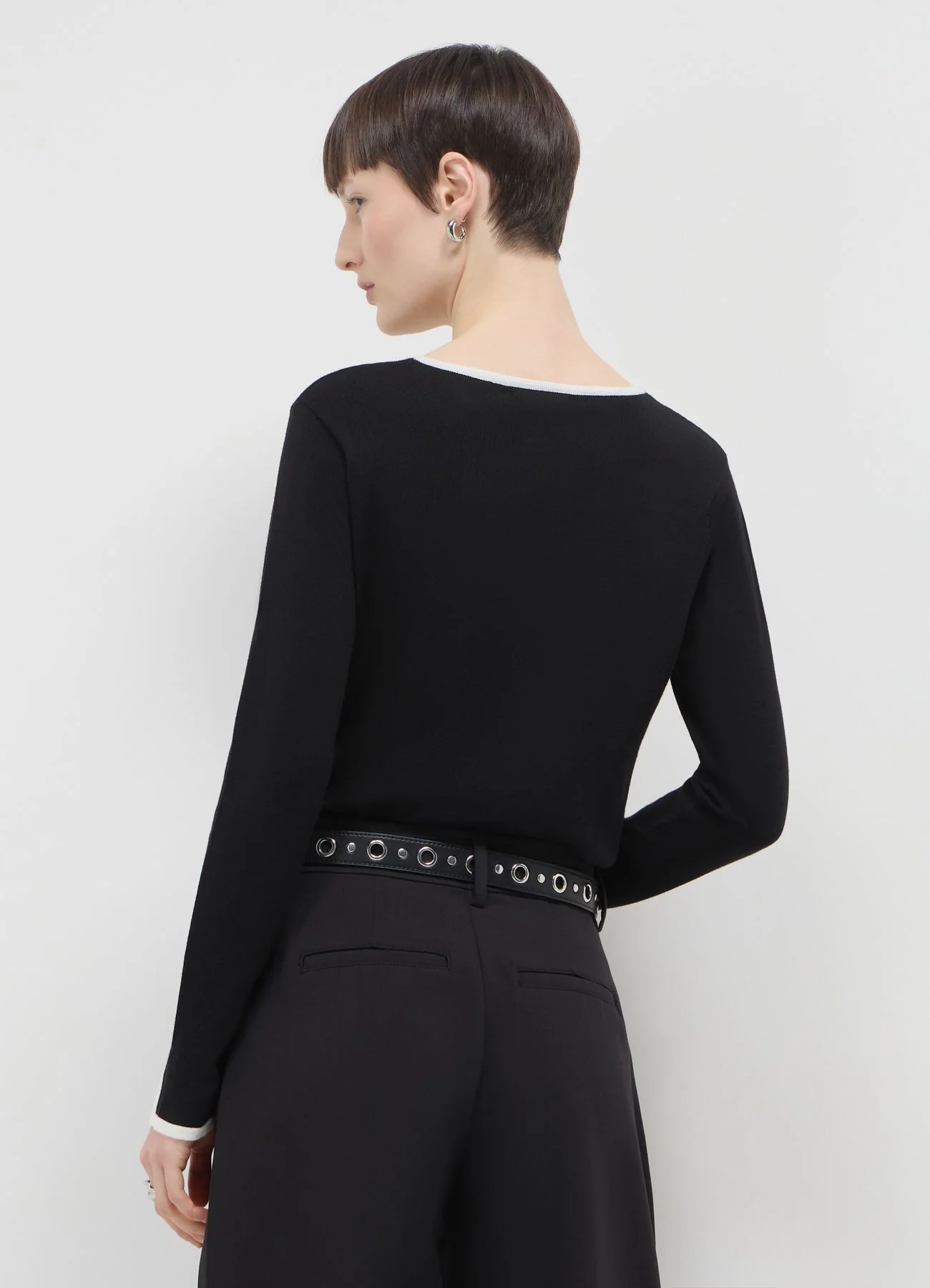 Maglia profili a contrasto - Image 2