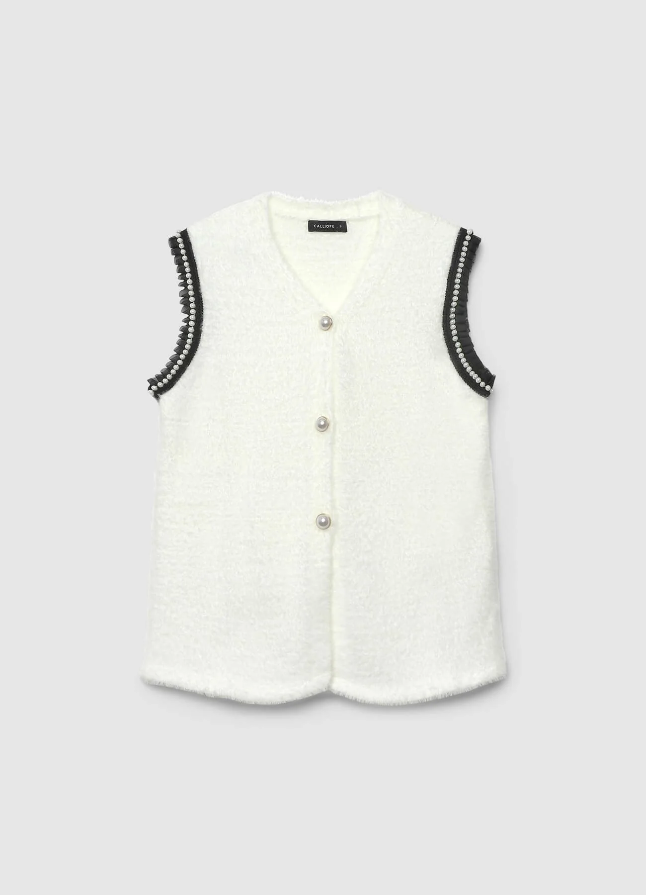 Maglia smanicata con passamaneria - Image 4