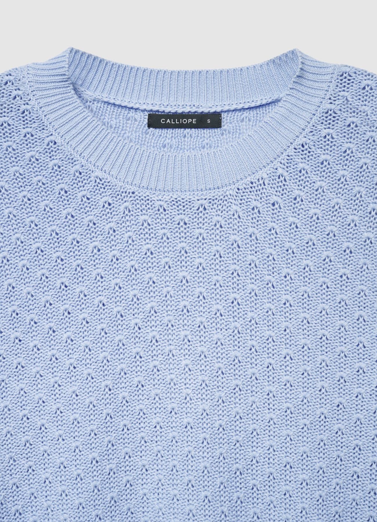 Maglia tessuto pointelle con balze - Image 4