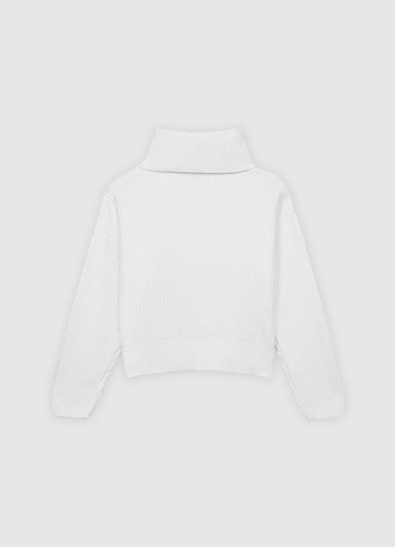 Maglione dolcevita tinta unita - Image 4