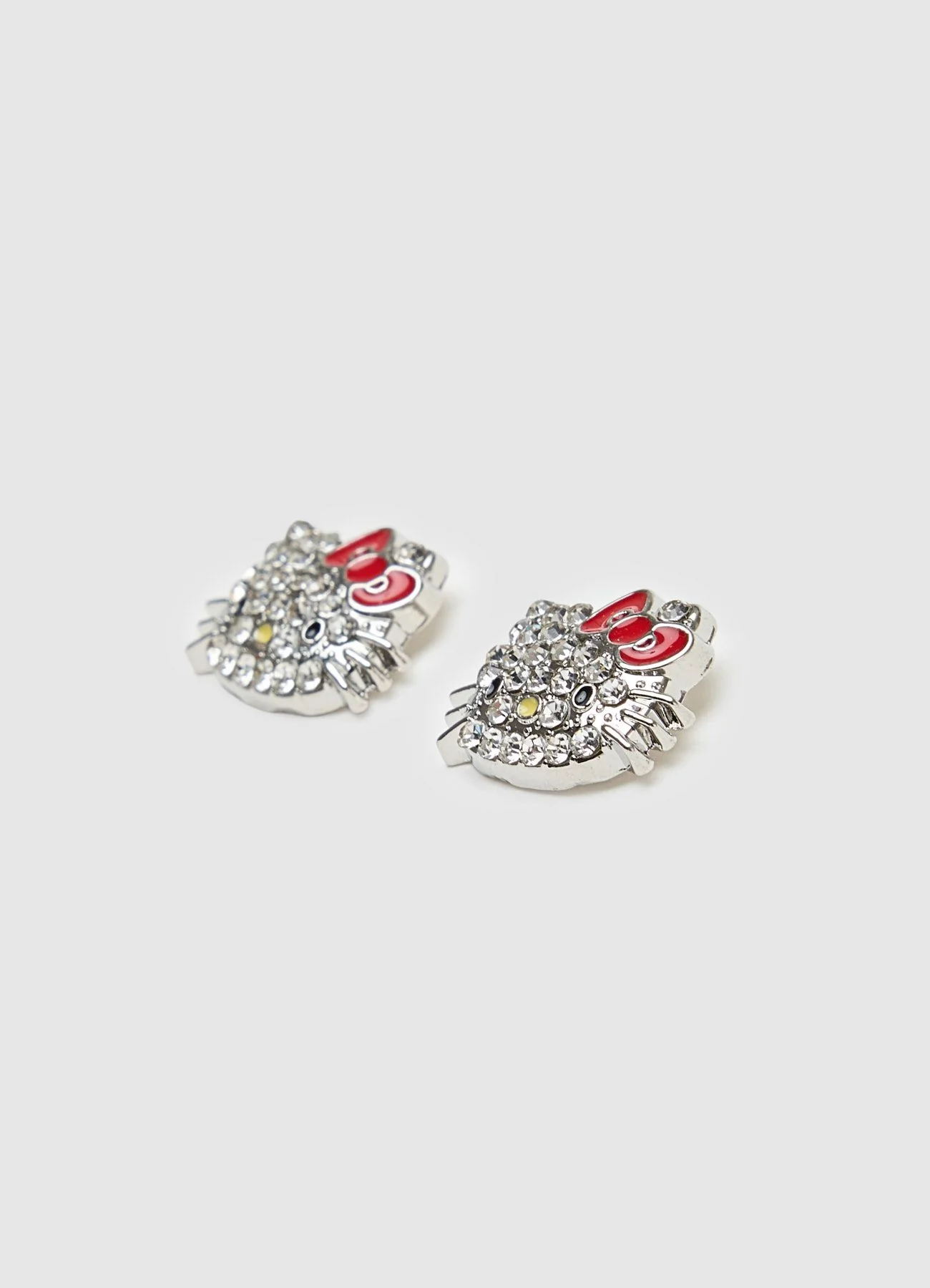 Orecchini Hello Kitty con strass