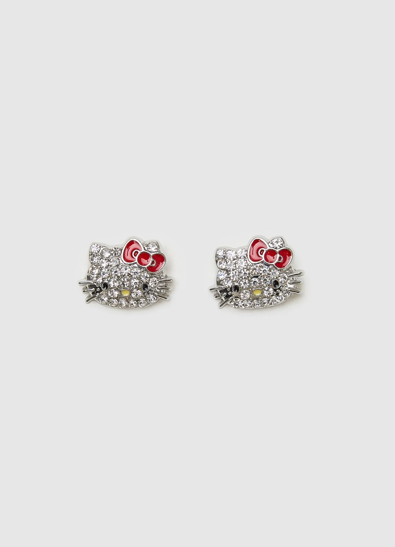 Orecchini Hello Kitty con strass - Image 2