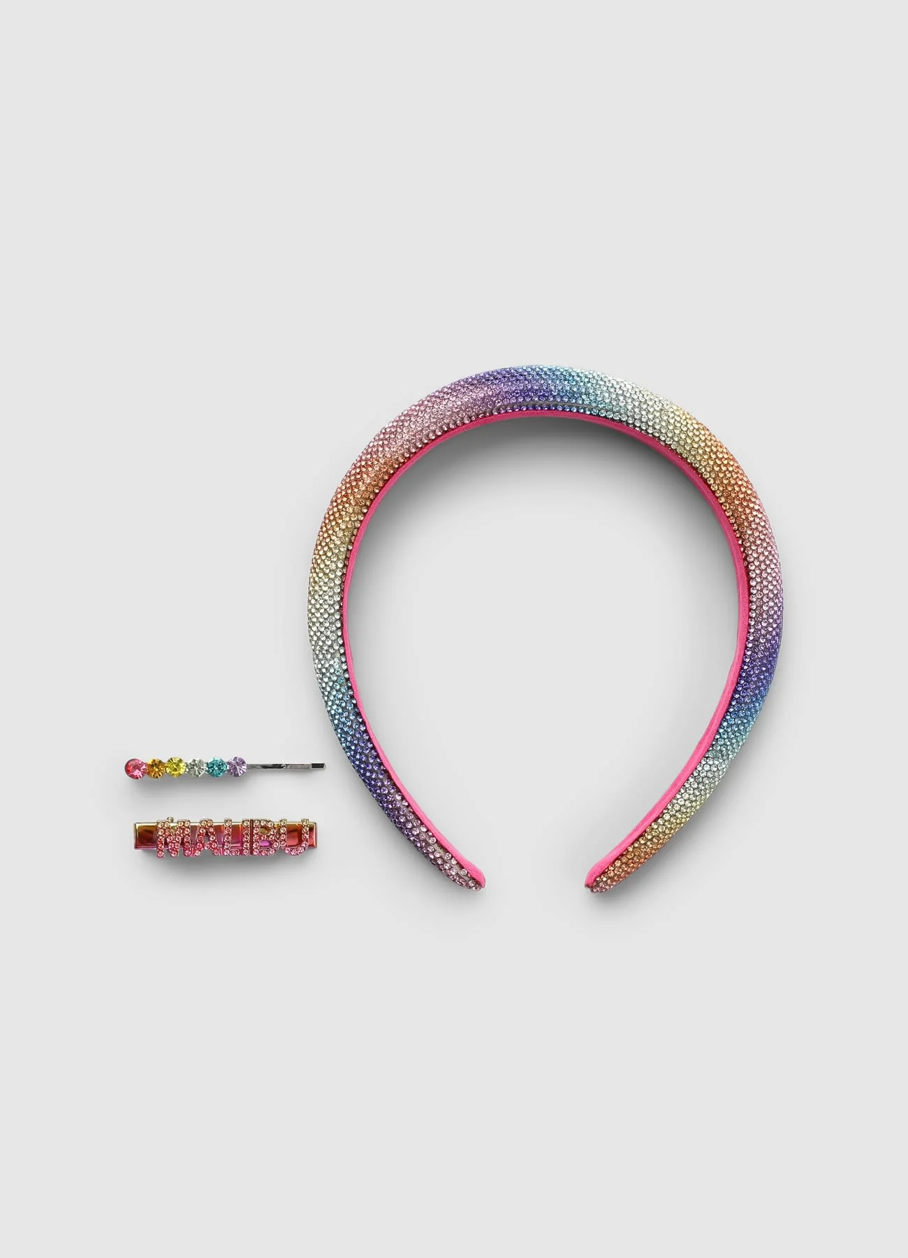Pack 3 accessori capelli con effetto luccicante - Image 3