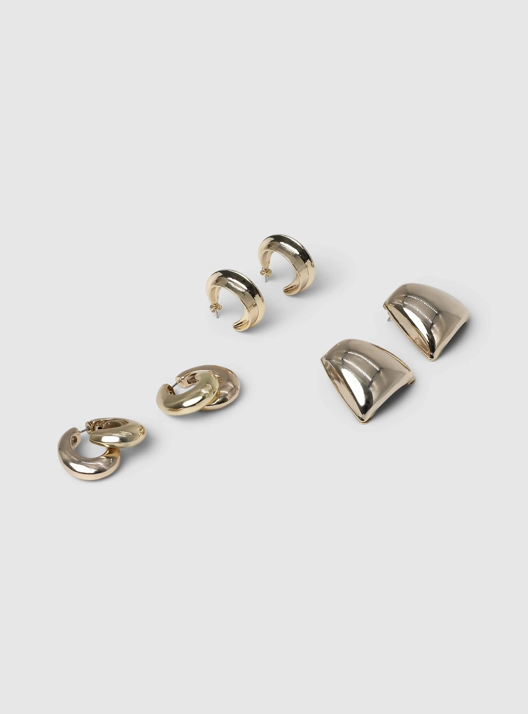 Pack 3 orecchini bold - Image 3