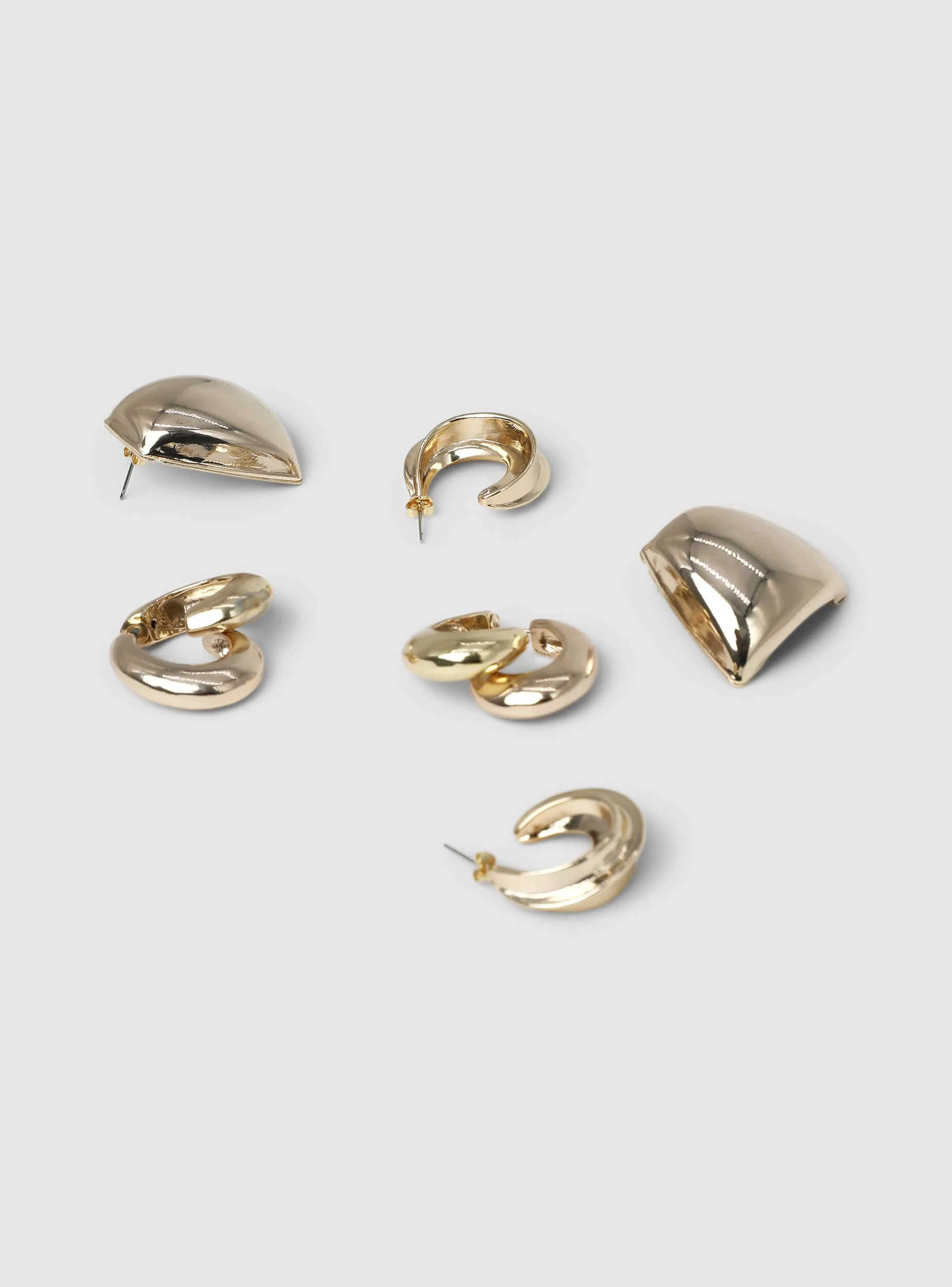 Pack 3 orecchini bold - Image 4