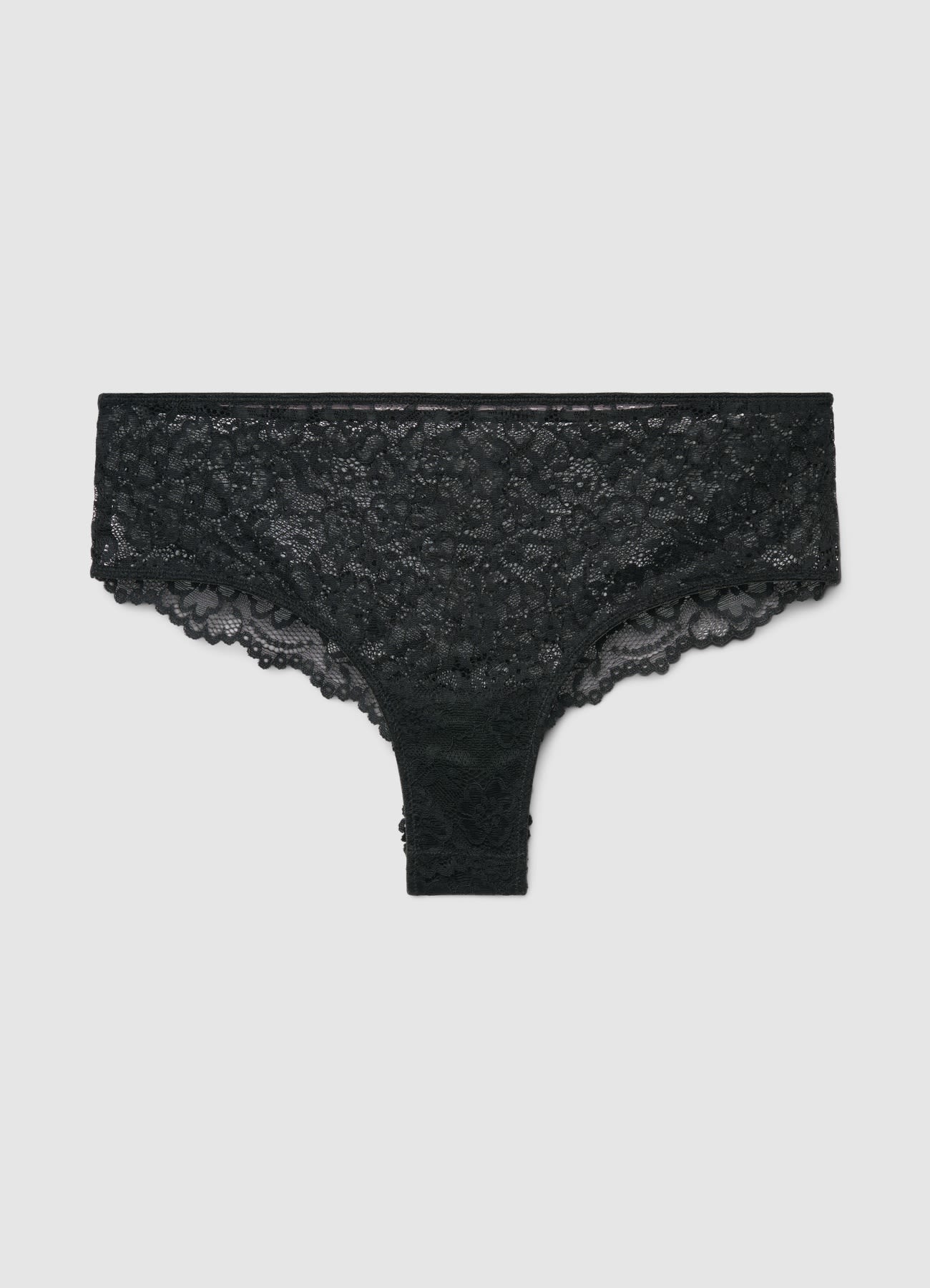 Pack 3 slip culotte in pizzo - Image 3