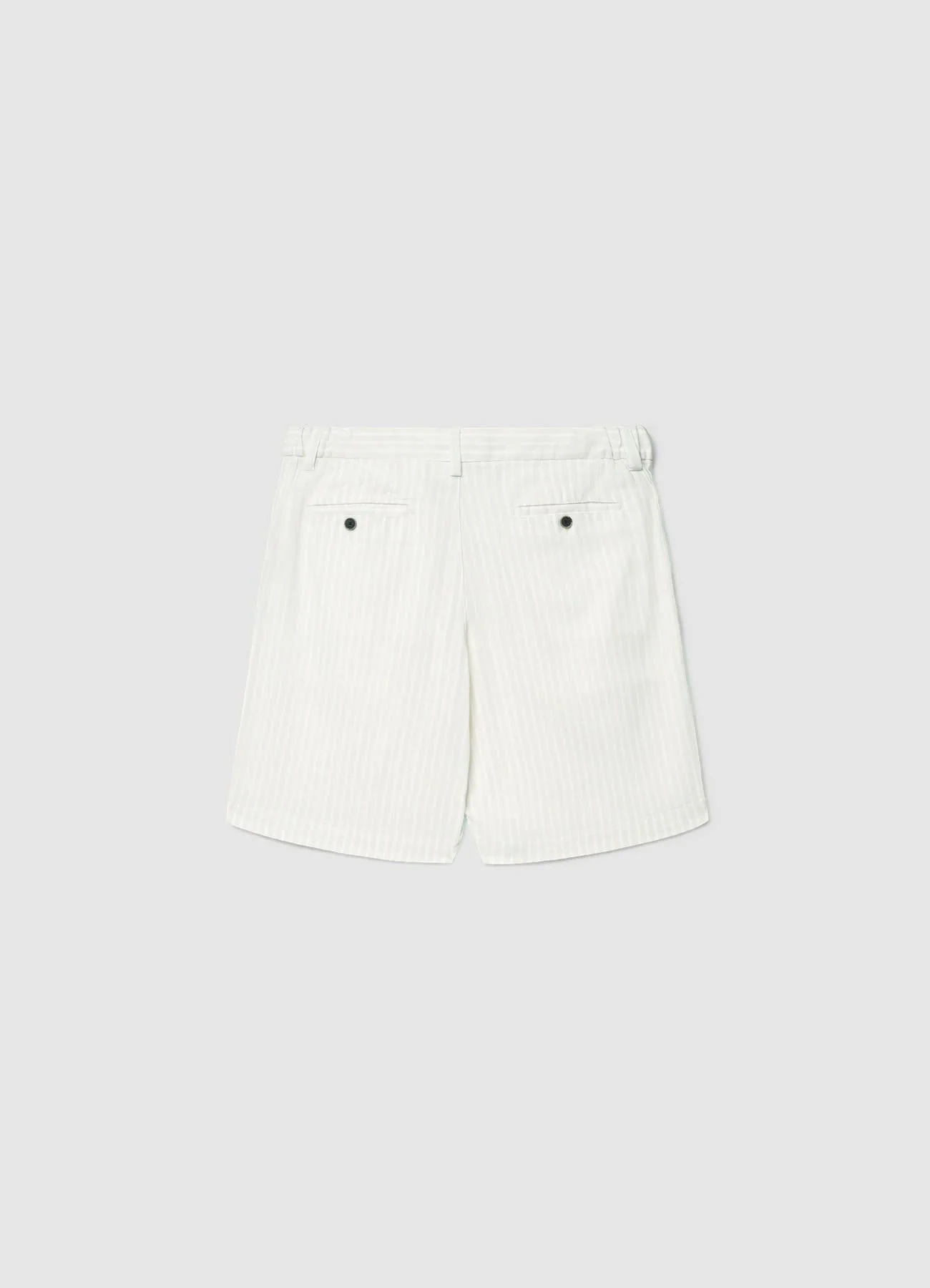 Pantaloncini bermuda a righe con coulisse - Image 5