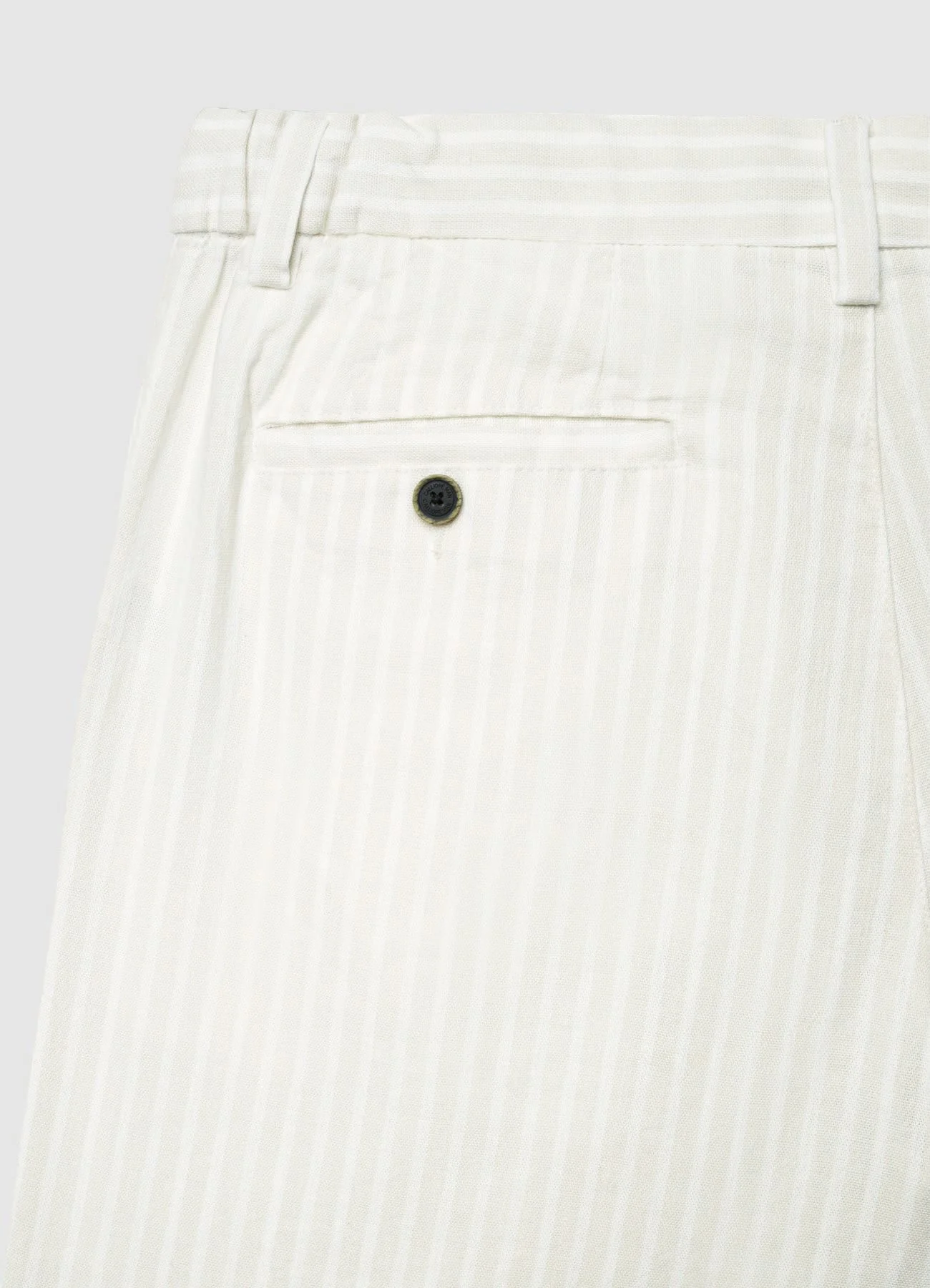 Pantaloncini bermuda a righe con coulisse - Image 6