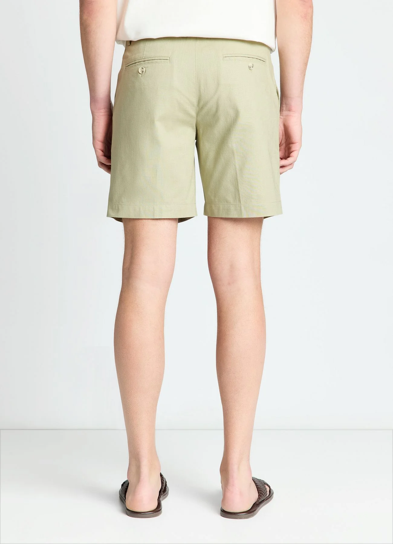 Pantaloncini bermuda con pinces