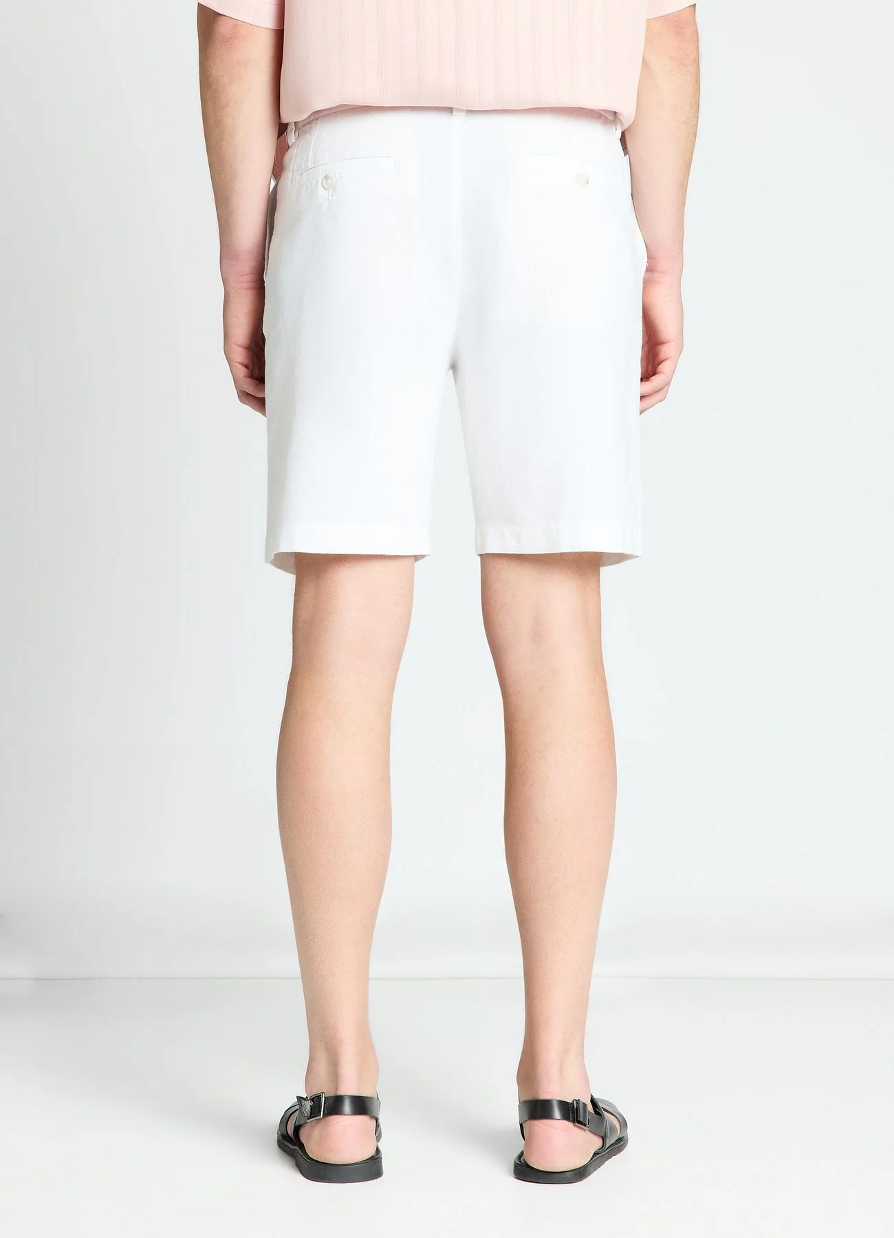 Pantaloncini bermuda misto lino - Image 3