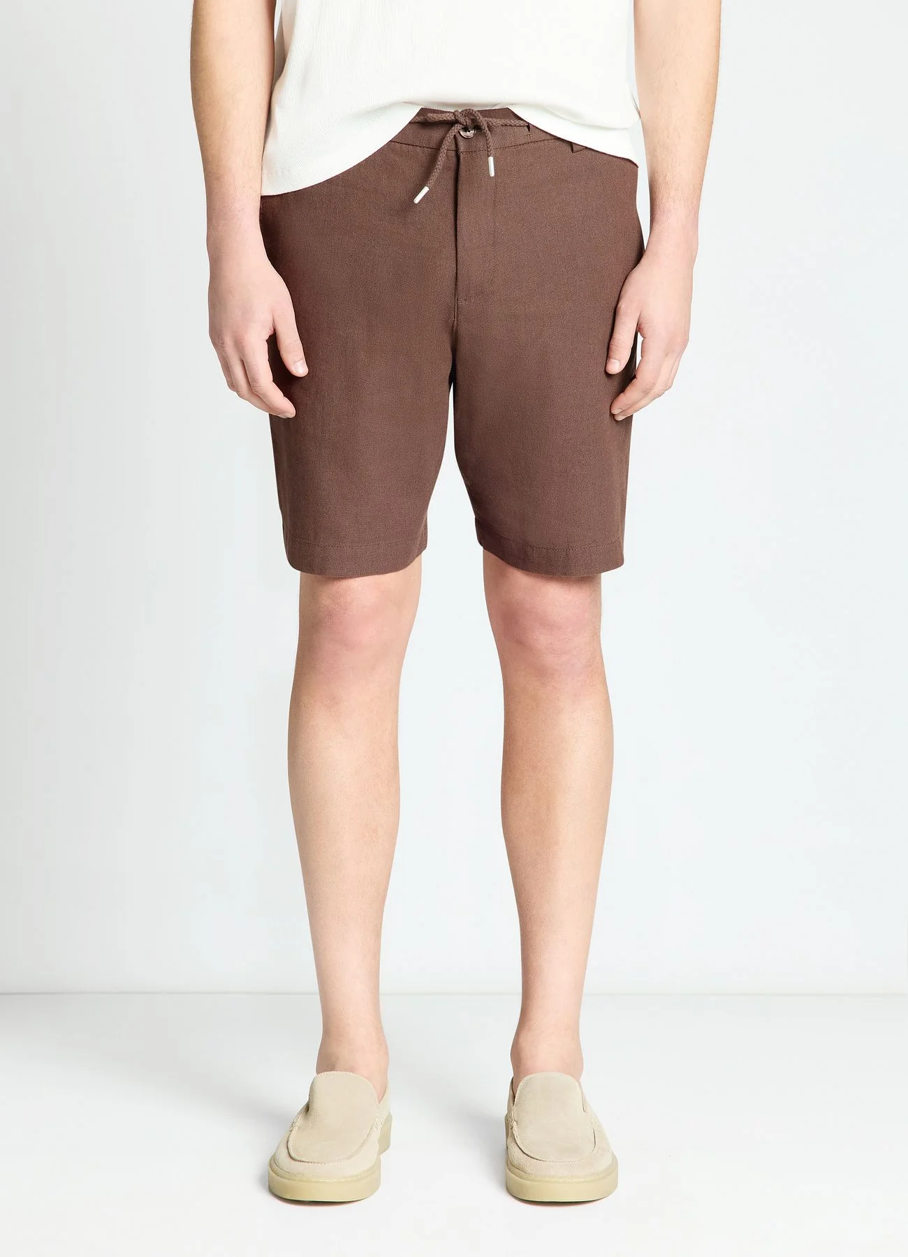 Pantaloncini bermuda misto lino - Image 3