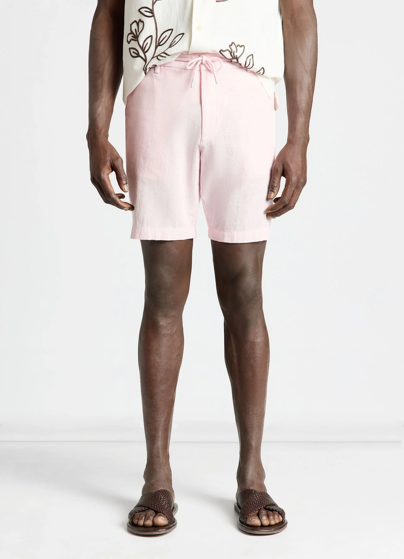 Pantaloncini bermuda misto lino - Image 2