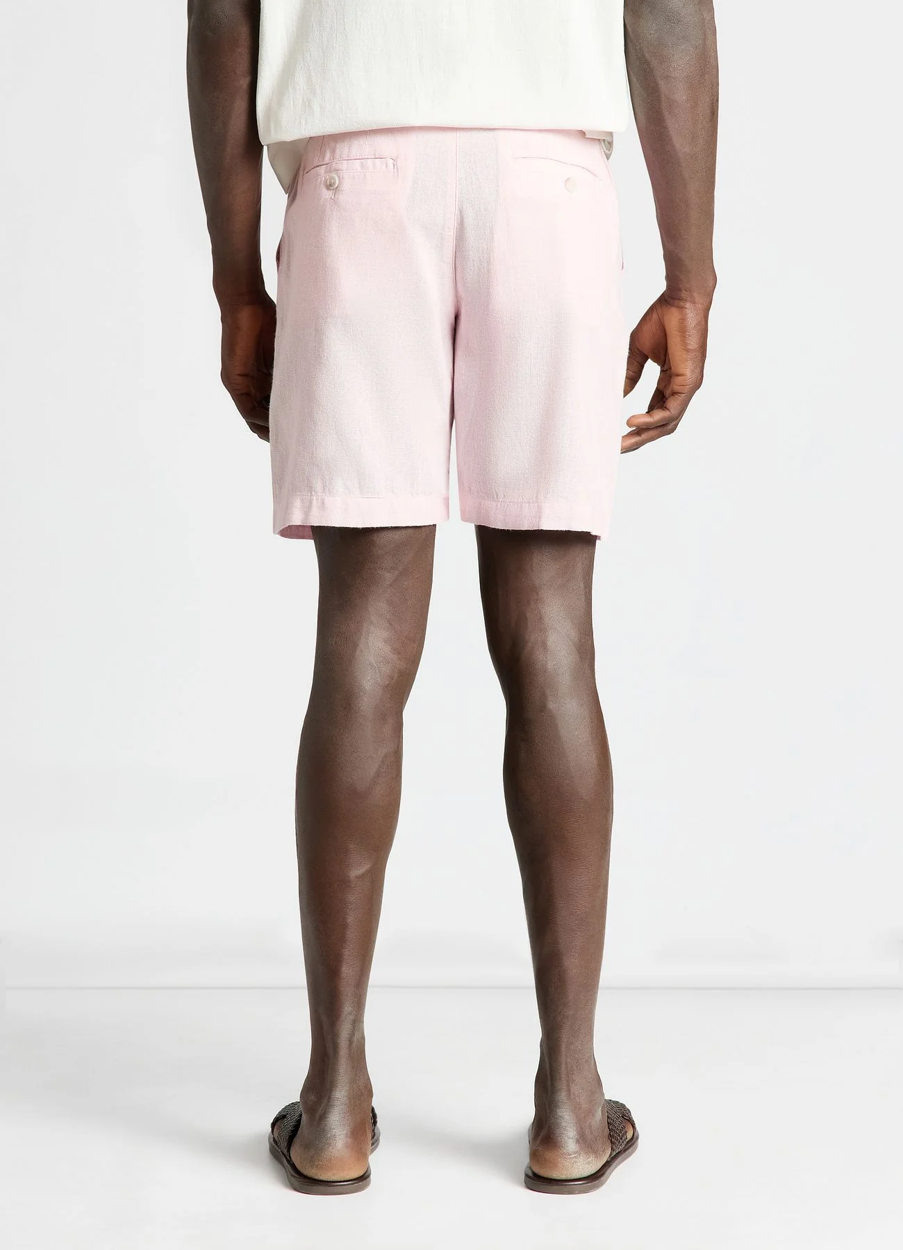 Pantaloncini bermuda misto lino - Image 3