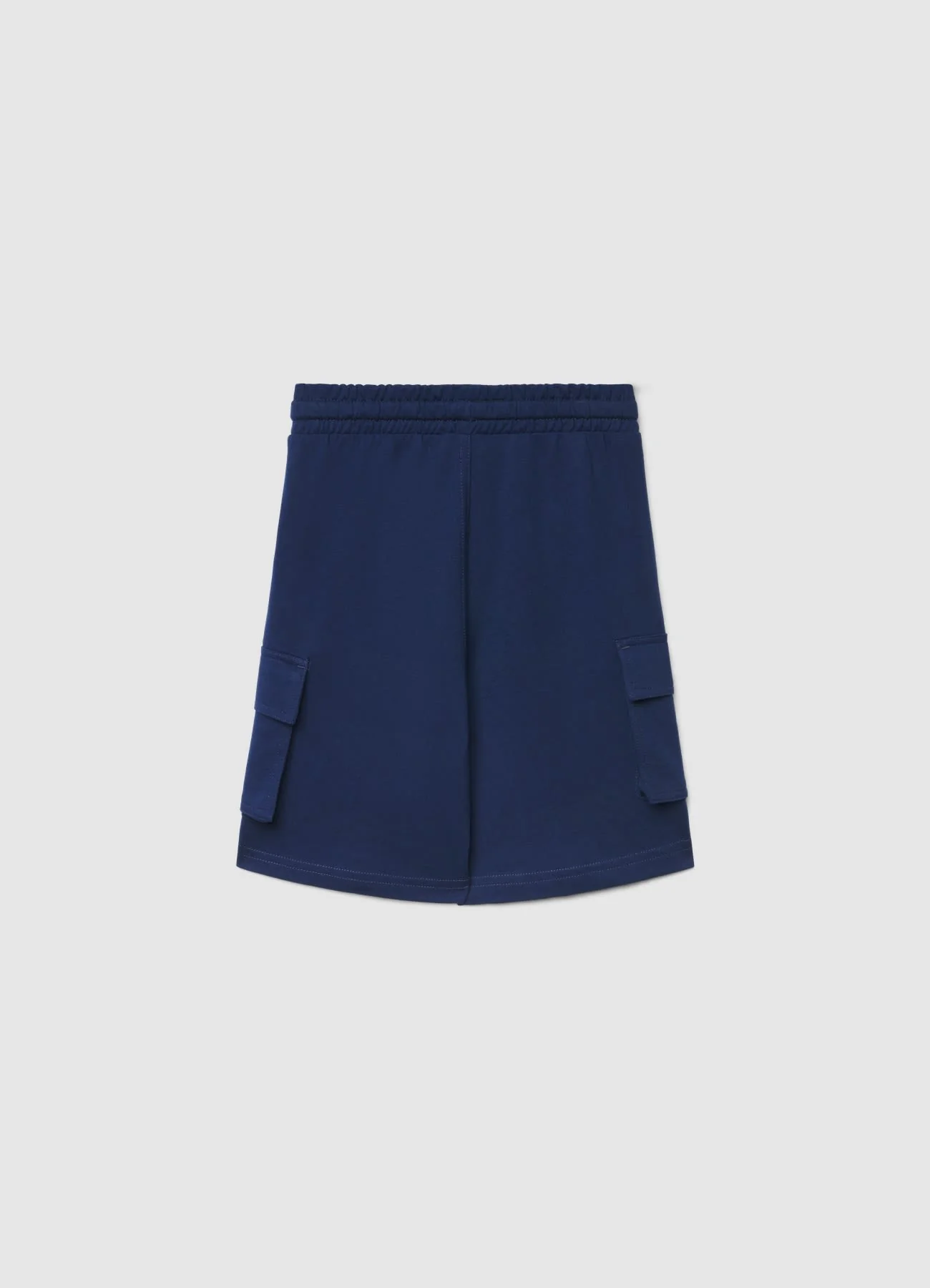 Pantaloncini cargo tinta unita