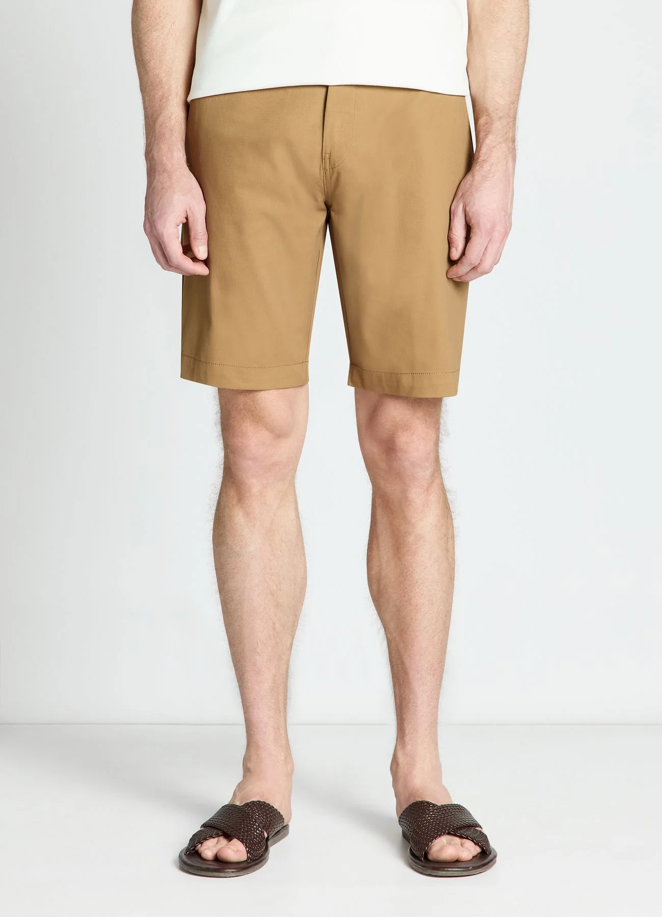 Pantaloncini chino a tinta unita