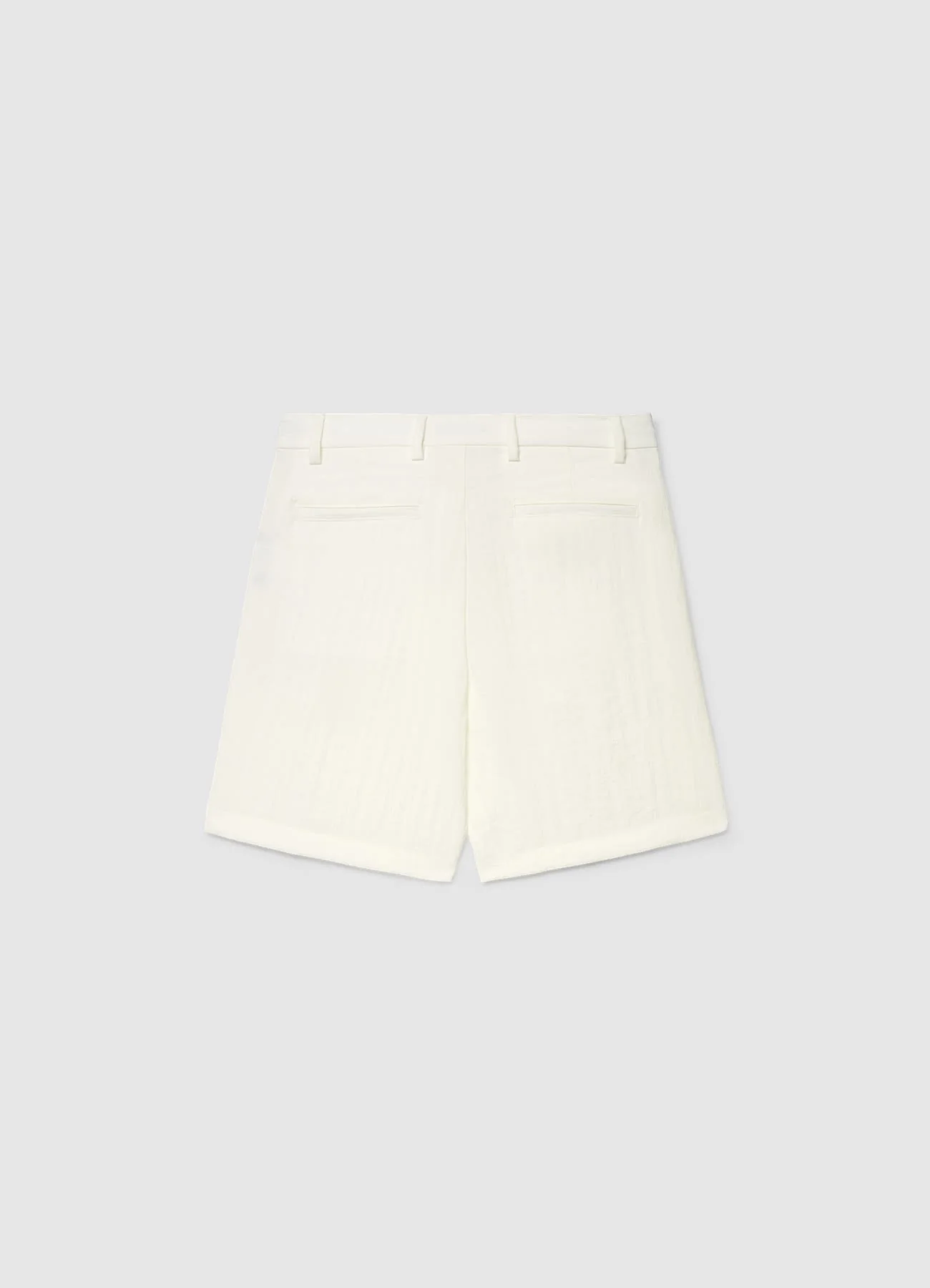 Pantaloncini chino effetto stropicciato - Image 5