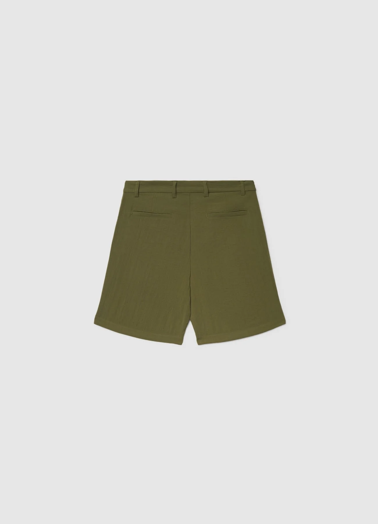 Pantaloncini chino effetto stropicciato - Image 5